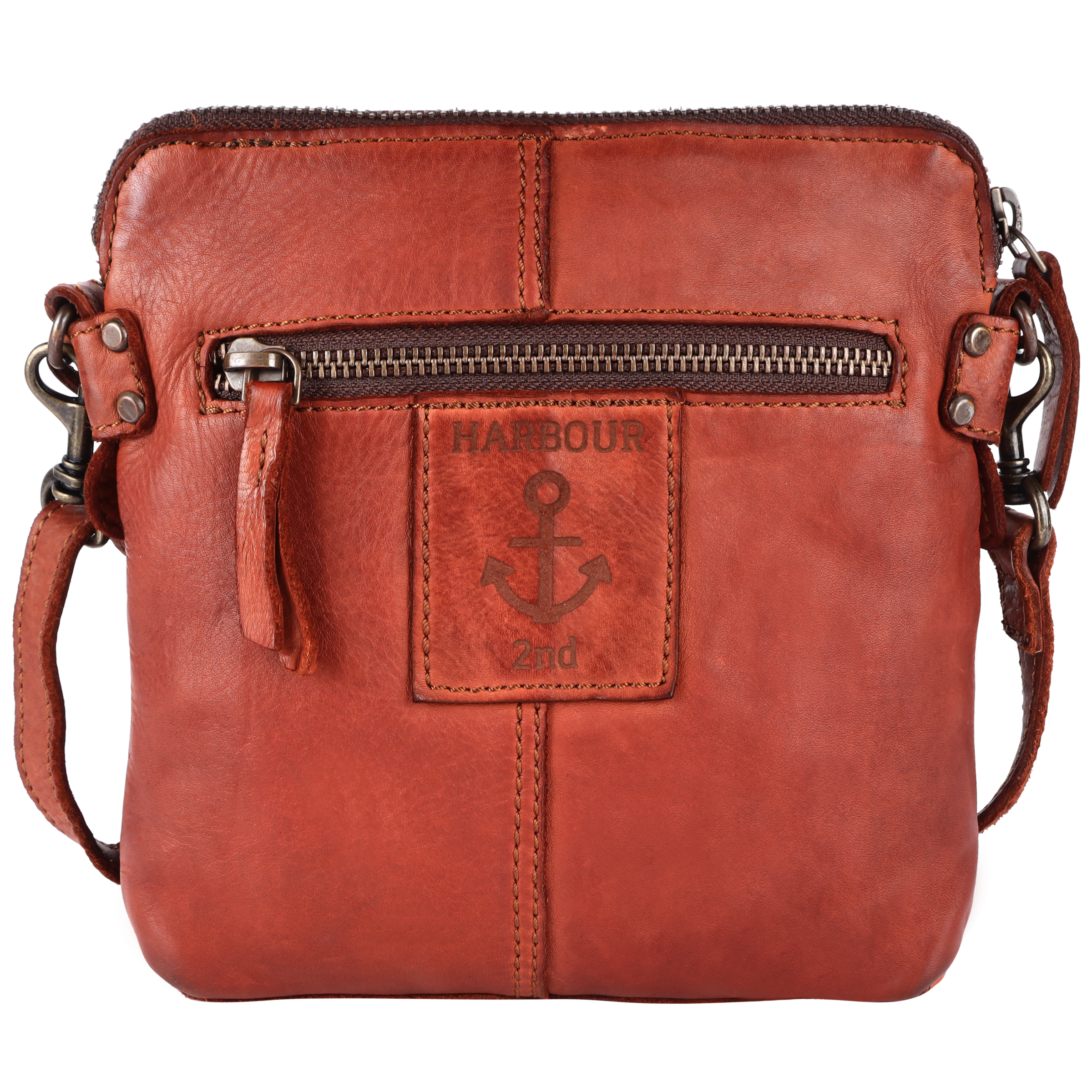 HARBOUR 2nd Handtasche »Taliza2«, Handtasche Damen Umhängetasche Schultertasche mit Logoanhänger