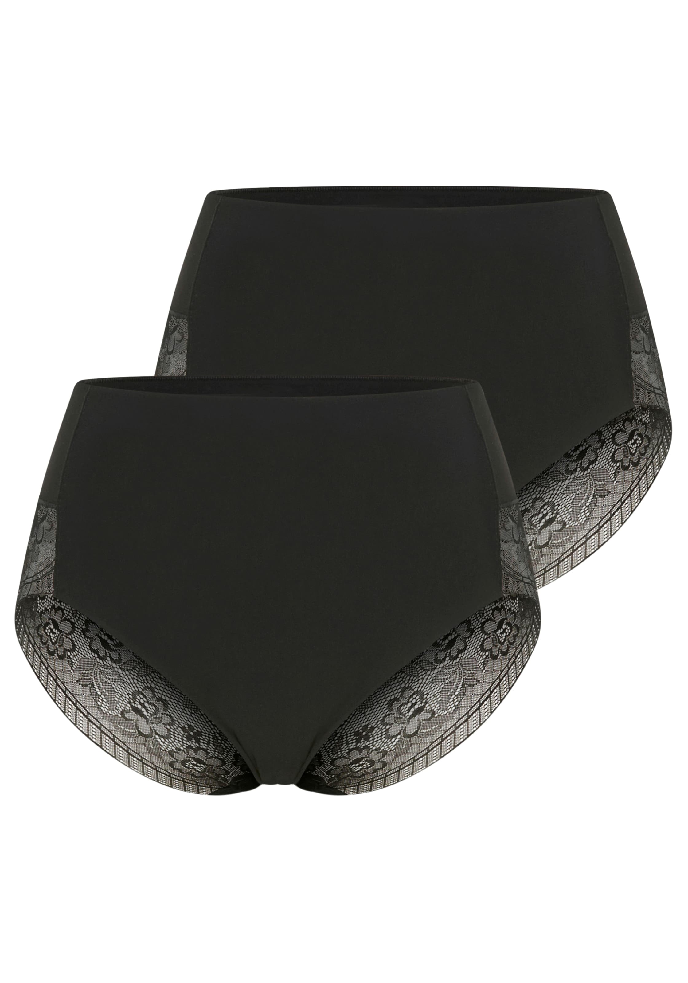 YSABEL MORA Shapingpants »Special You« 2er Pack, florale Spitze, elastisch, Form-Effekt
