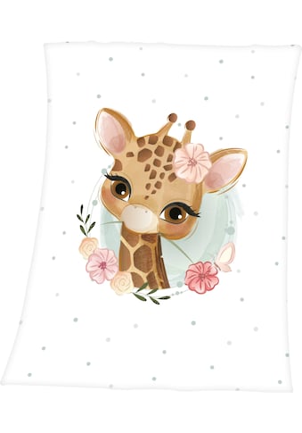 Babydecke »Giraffe«