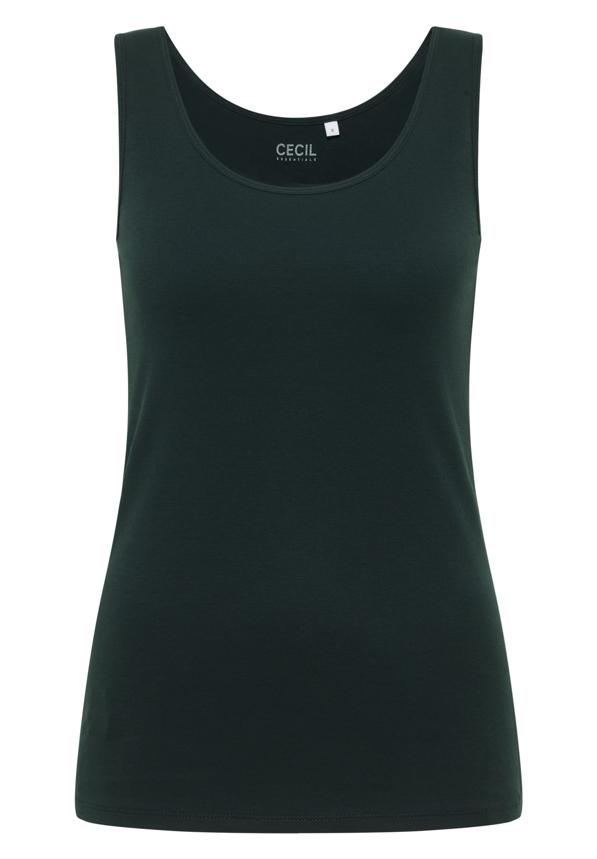 Cecil Shirttop »Style Linda«, in Unifarbe