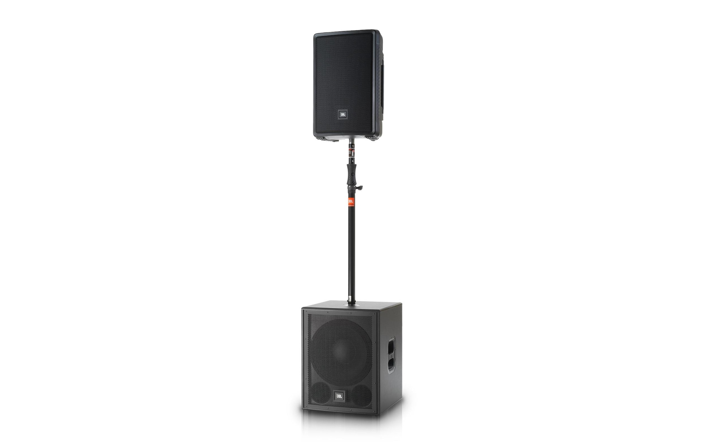JBL Lautsprecher »IRX112BT«, Bluetooth Audio Streaming, Hochständerflansch, Mikrofoneingang