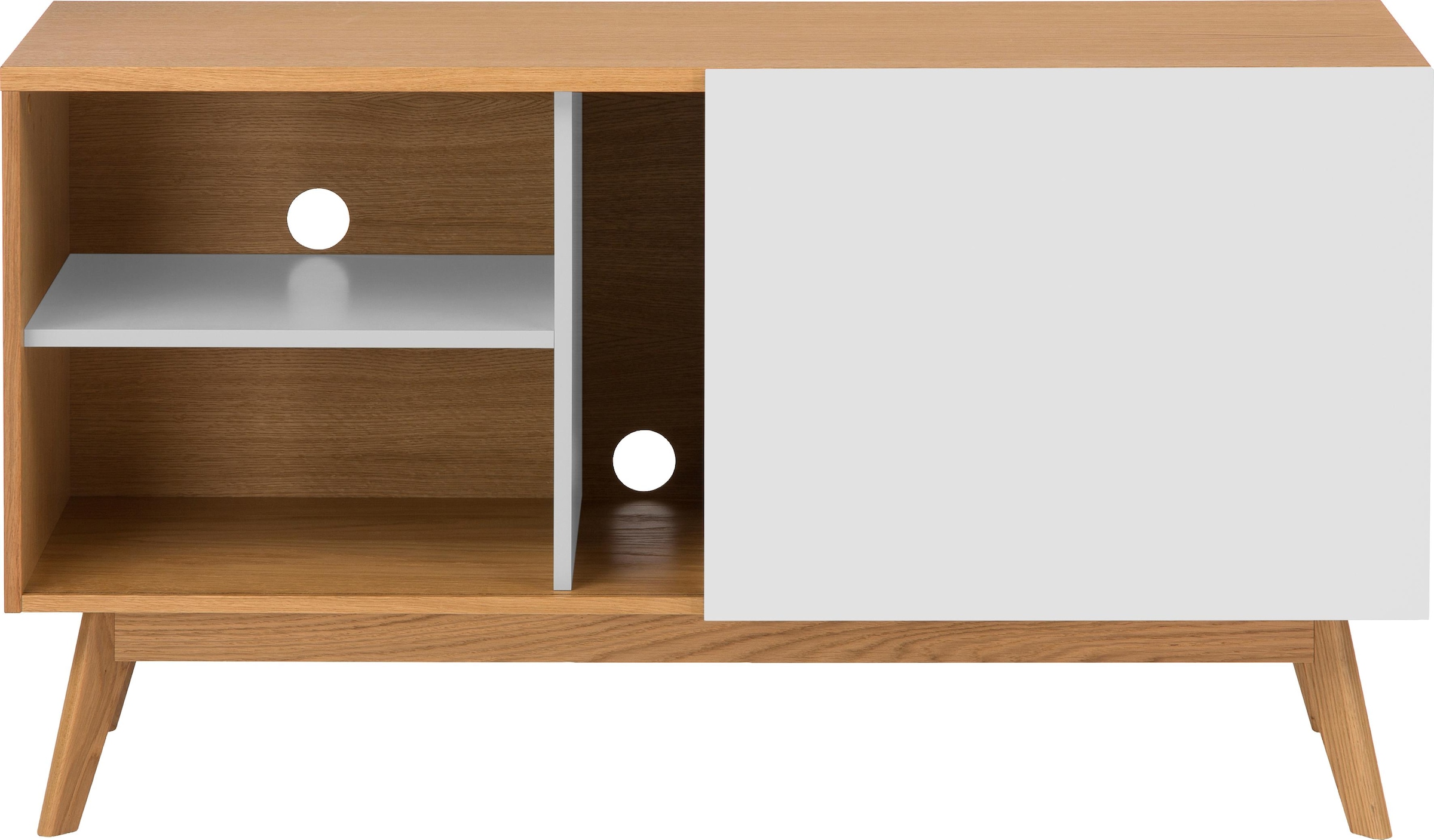 Woodman Sideboard »Hilla«, Kommode im angesagten skandinavischen Look, Breite 130 cm
