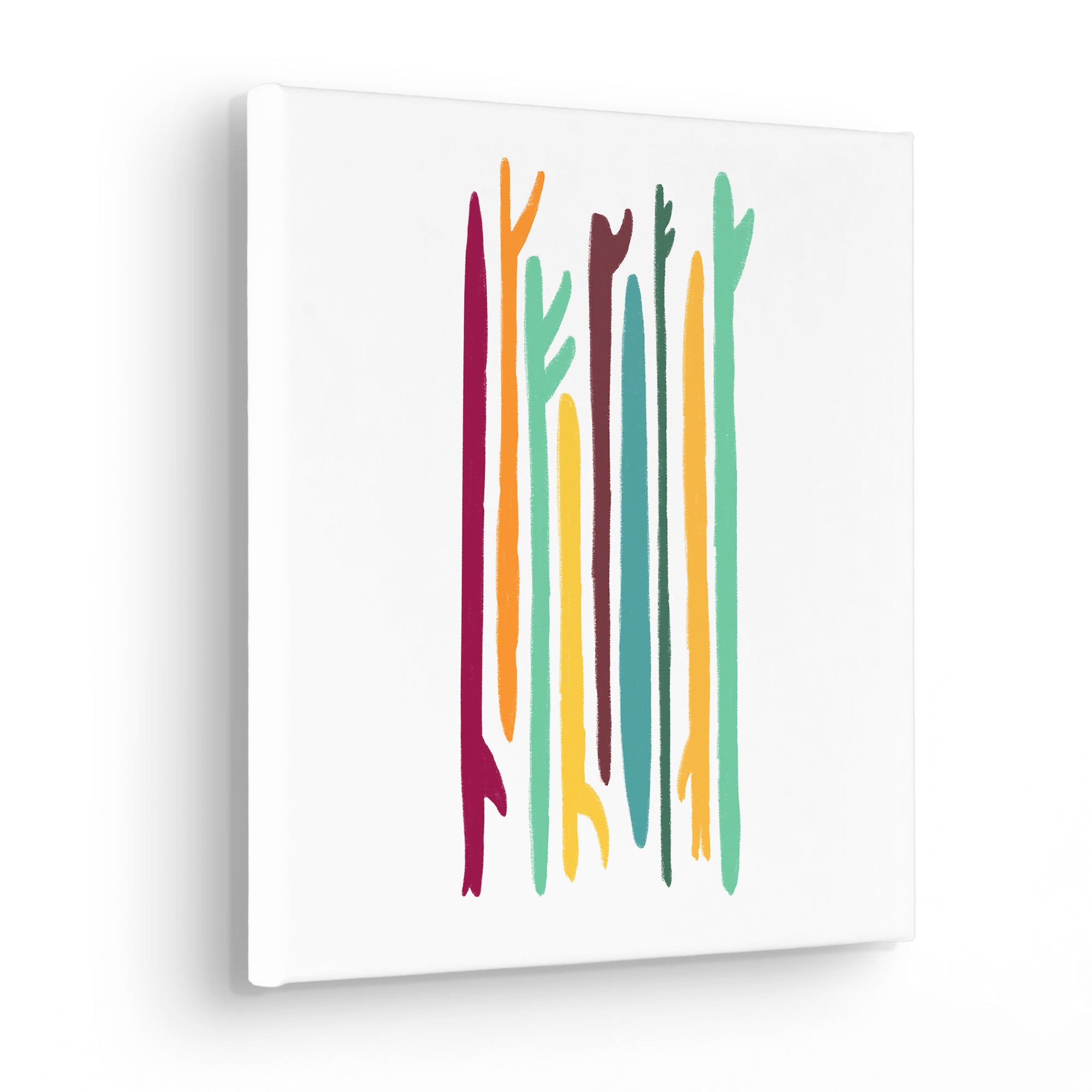 Komar Leinwandbild »Surf Blade - Grösse 30 x 30 cm«, Natur, (1 St.), Keilrahmenbild mi Echtholzrahmen