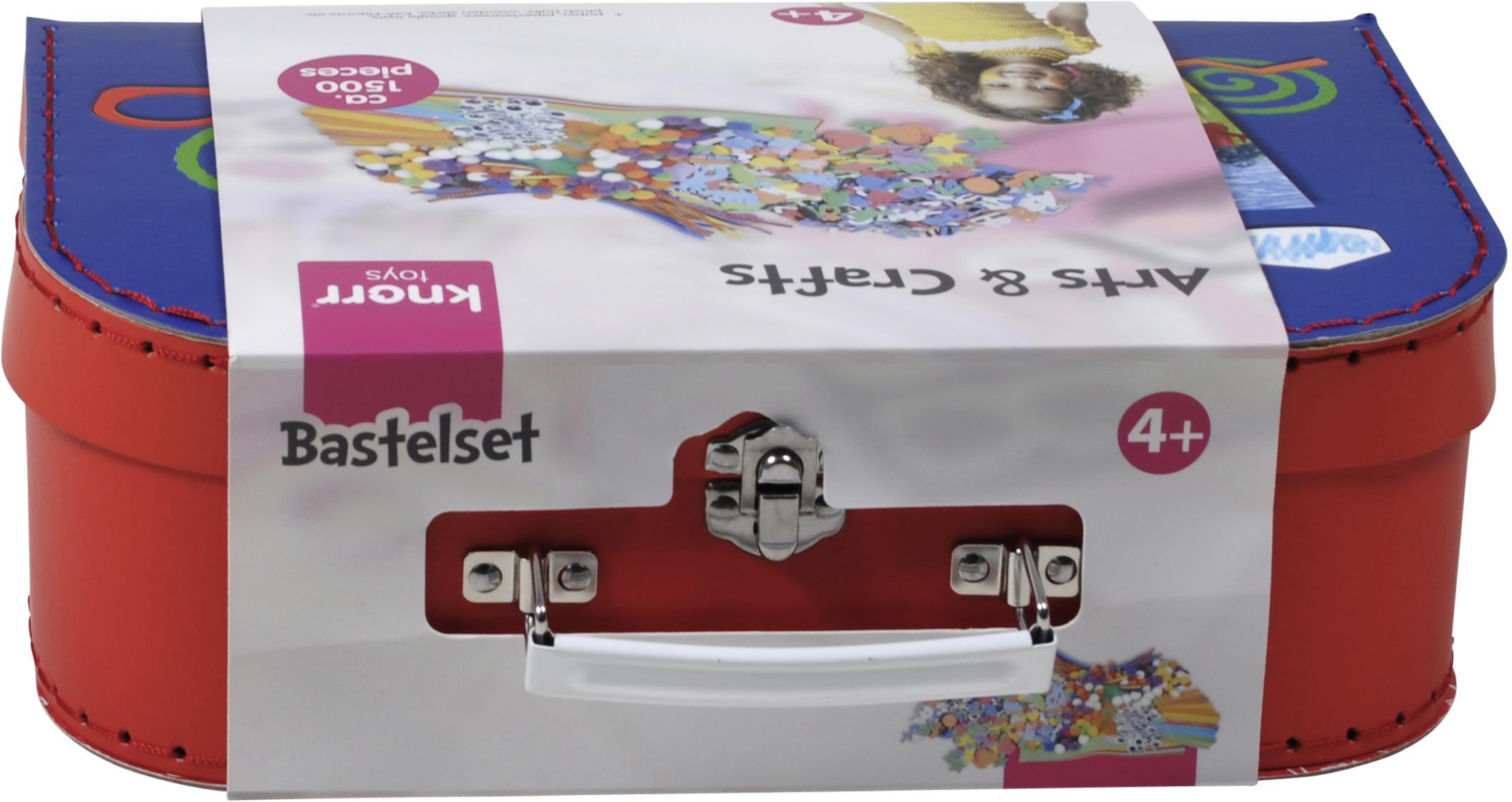 Knorrtoys® Kreativset »Bastelkoffer gross«, (Set, 1500 tlg.)