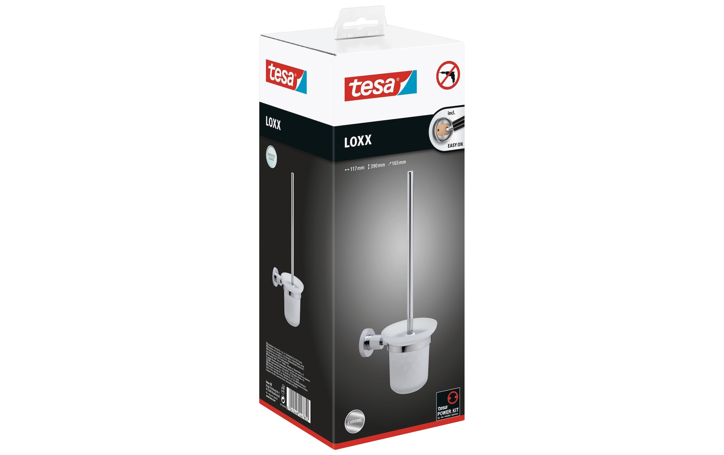 tesa WC-Garnitur »Loxx«, aus Metall