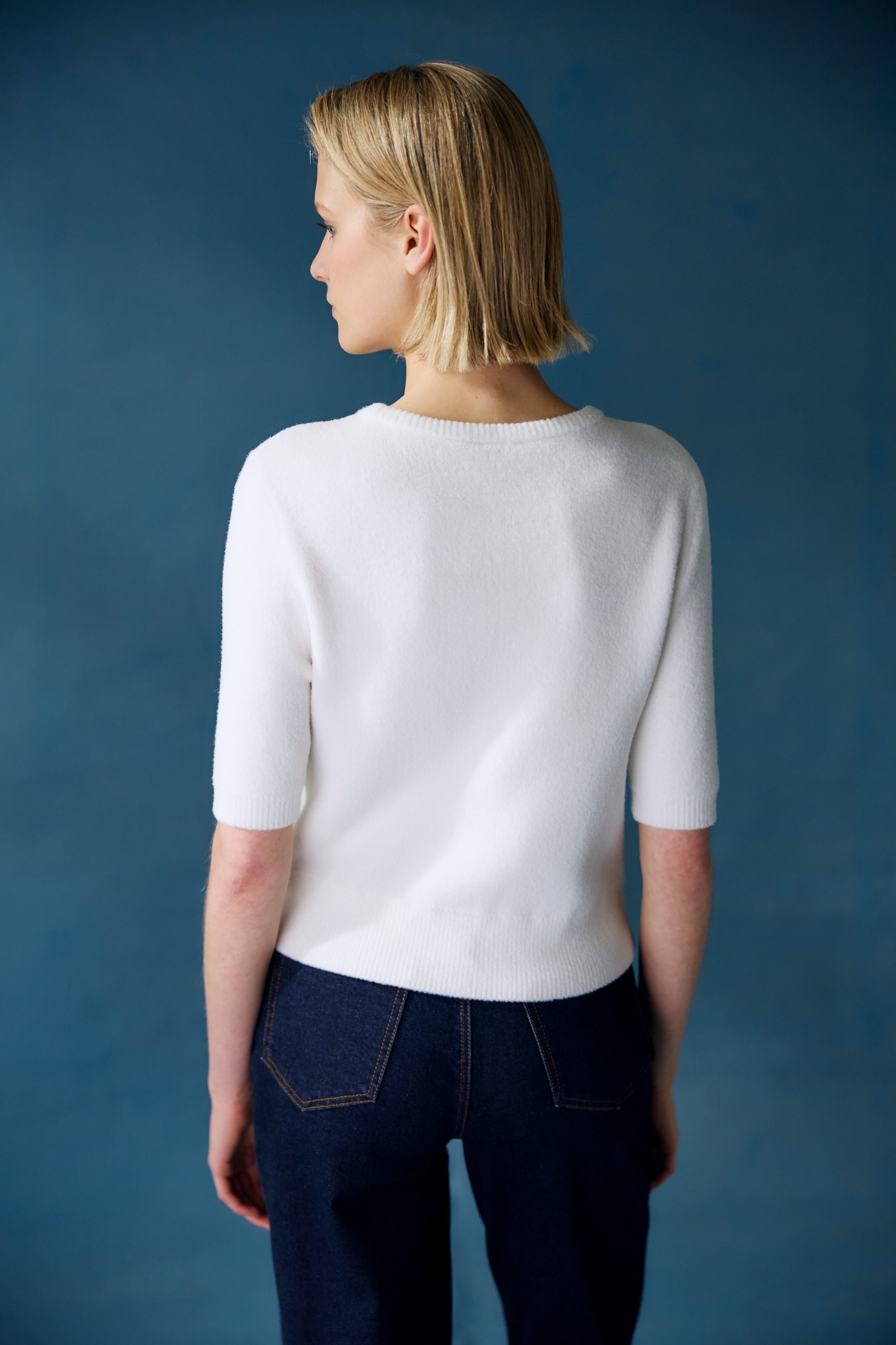 LASCANA Mom-Jeans, mit hohem Bund. elastische Denimware