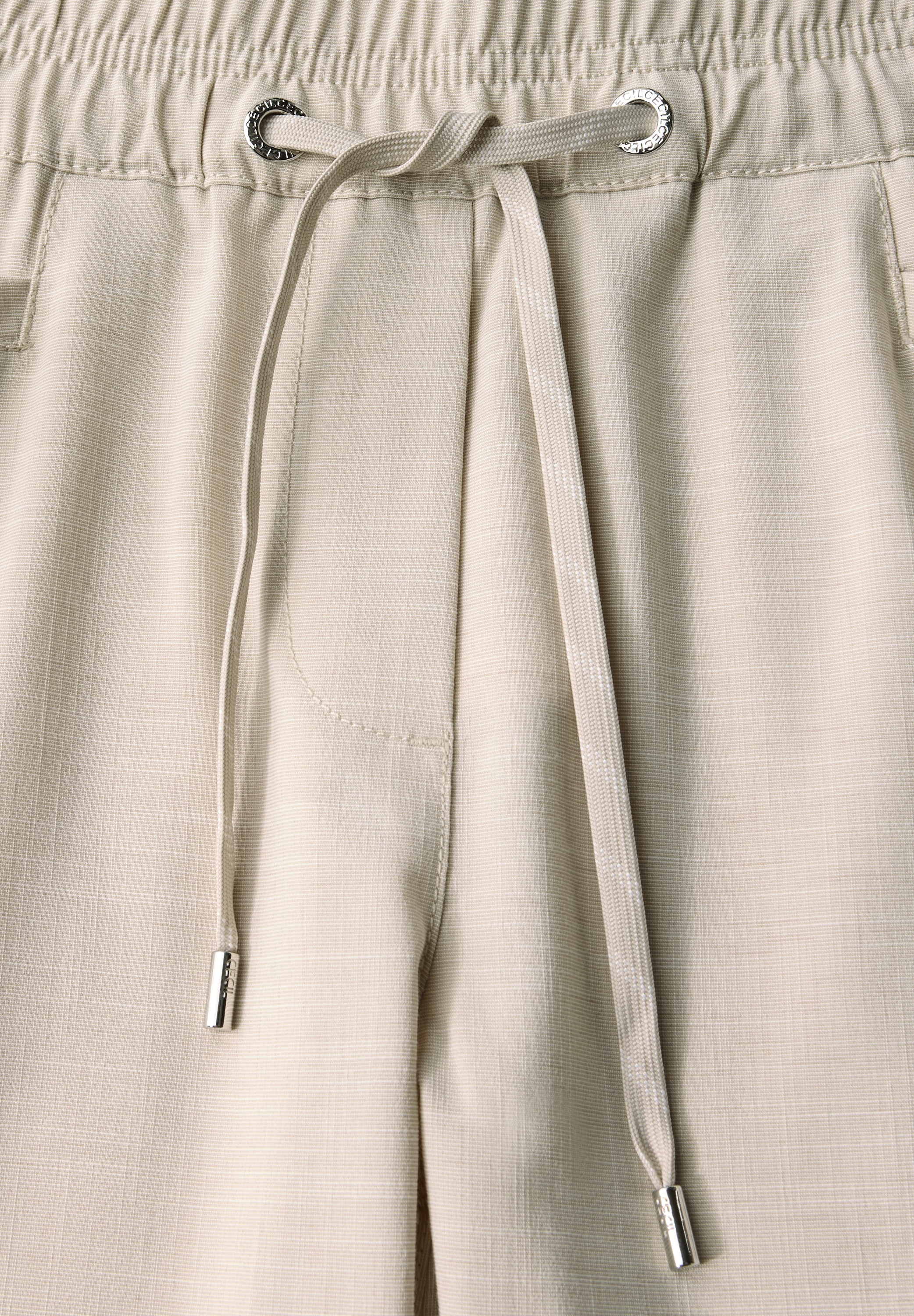 Cecil Stoffhose »Style CHELSEA«, Sommerhose mit elastischem Bund mit Tunnelzug