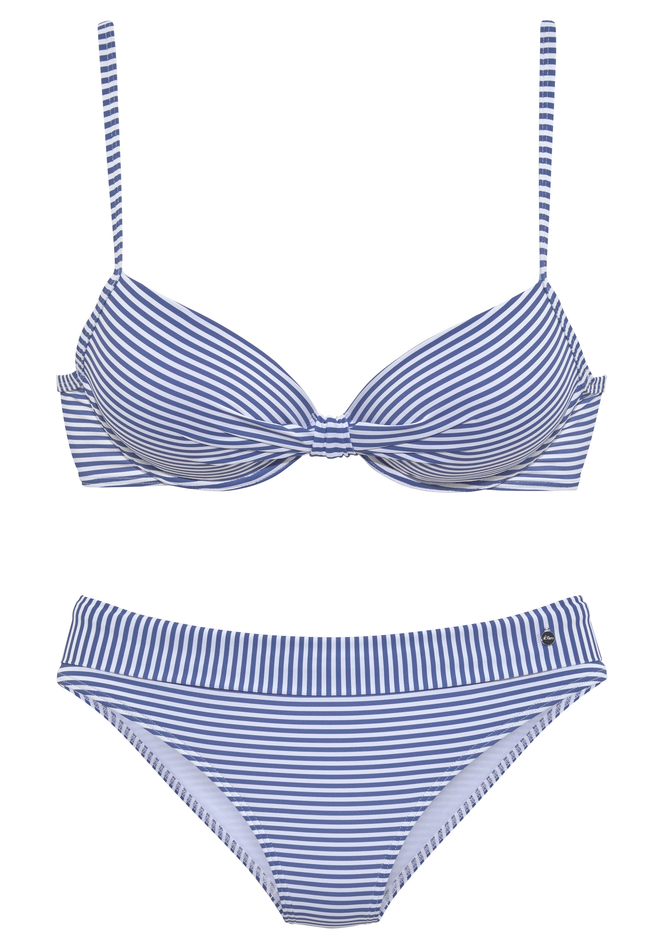 s.Oliver Bügel-Bikini, in Knoten-Optik