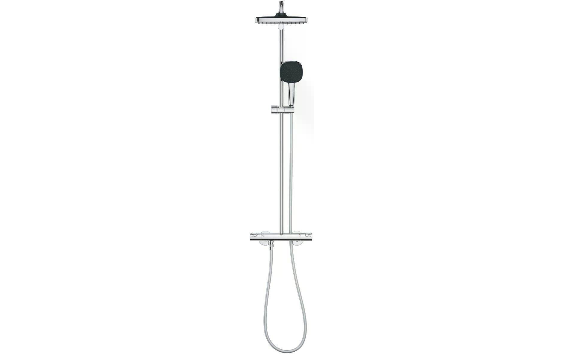 Grohe Duschsystem »mit Thermostatbatterie Vitalio Comfort 250«
