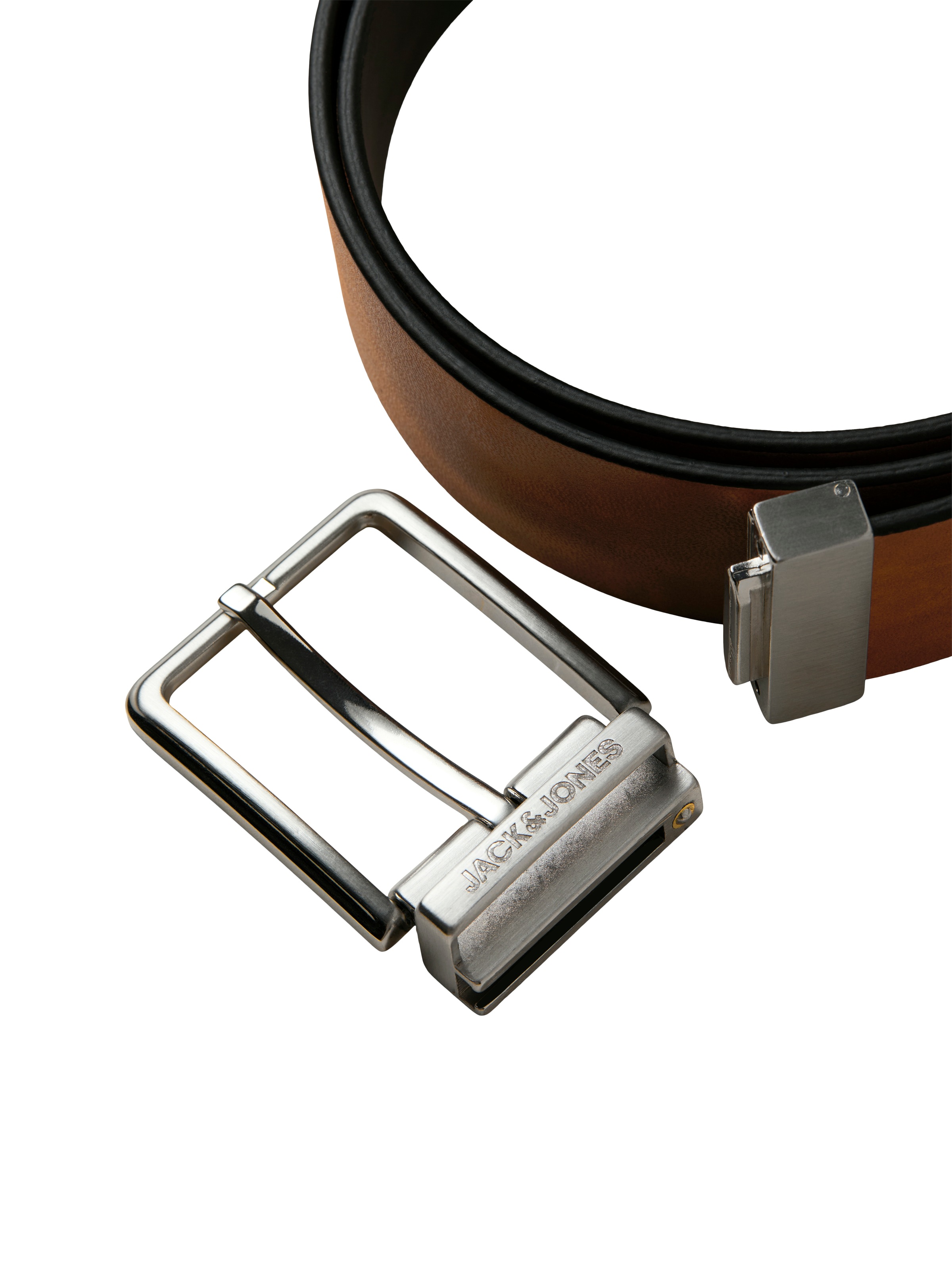 Jack & Jones Ledergürtel "JACGARDA REVERSIBLE BELT NOOS"
