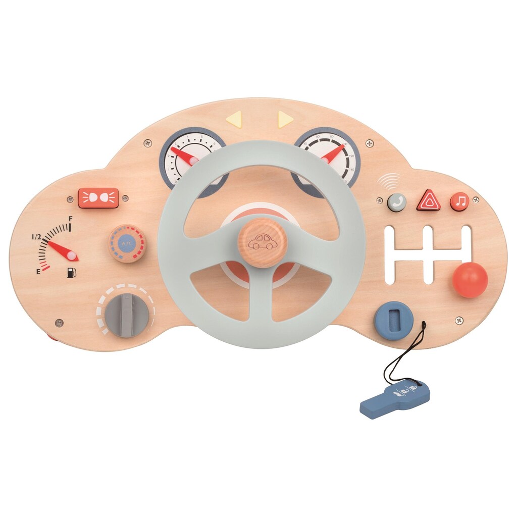 Spielba Spielfahrzeug-Lenkrad »Lenkrad mit vielen Funktionen«
