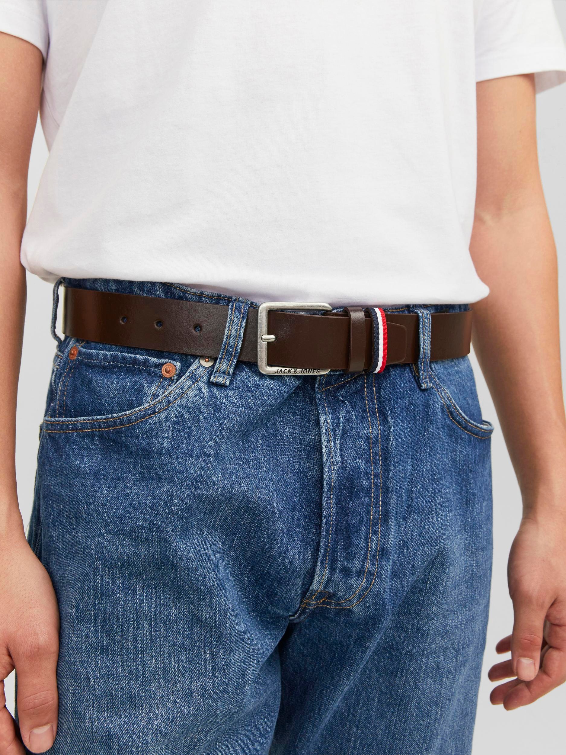 Jack & Jones Ledergürtel »JACESPO BELT NOOS«