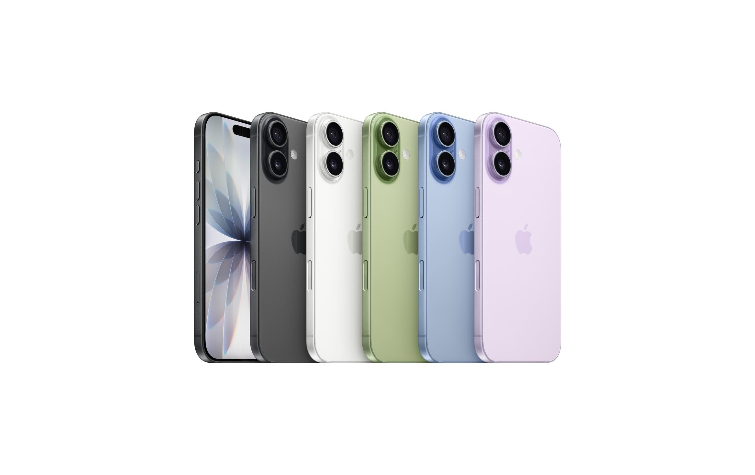 Apple Smartphone »iPhone 17«, Grün, Induktionsladung