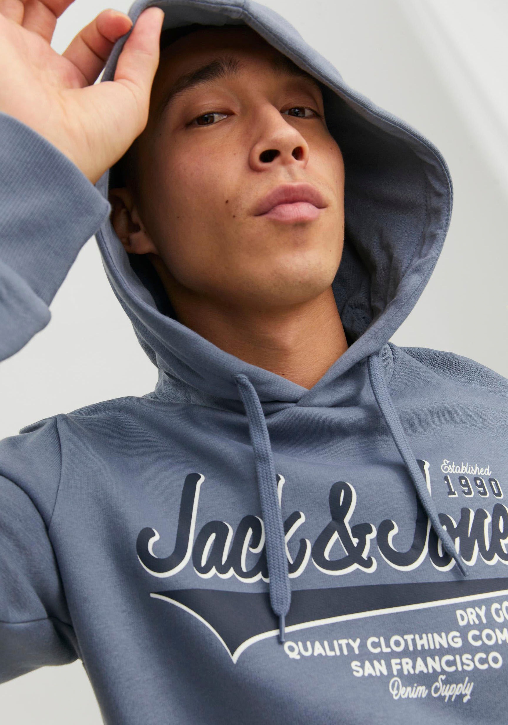 Jack & Jones Kapuzensweatshirt »LOGO SWEAT HOOD«