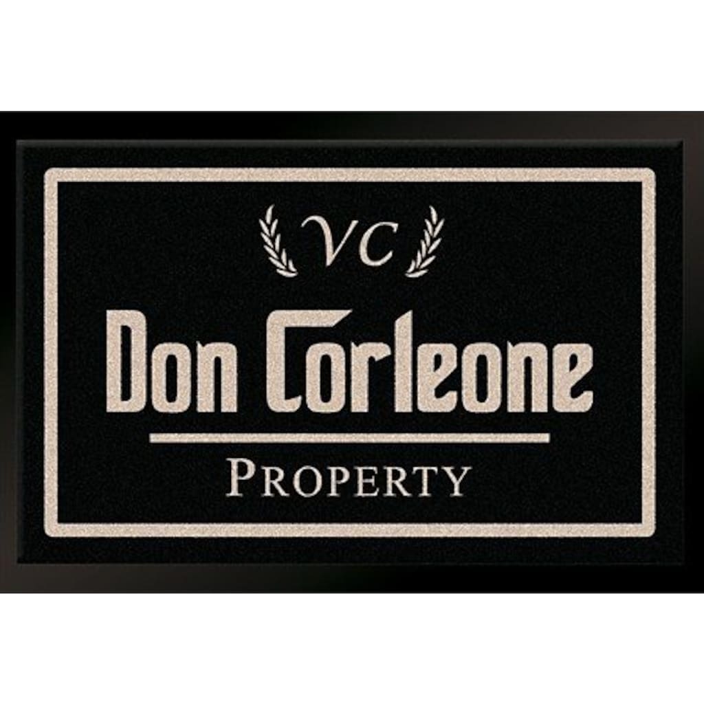 HANSE Home Fussmatte »Don Corleone - Mafia«, rechteckig