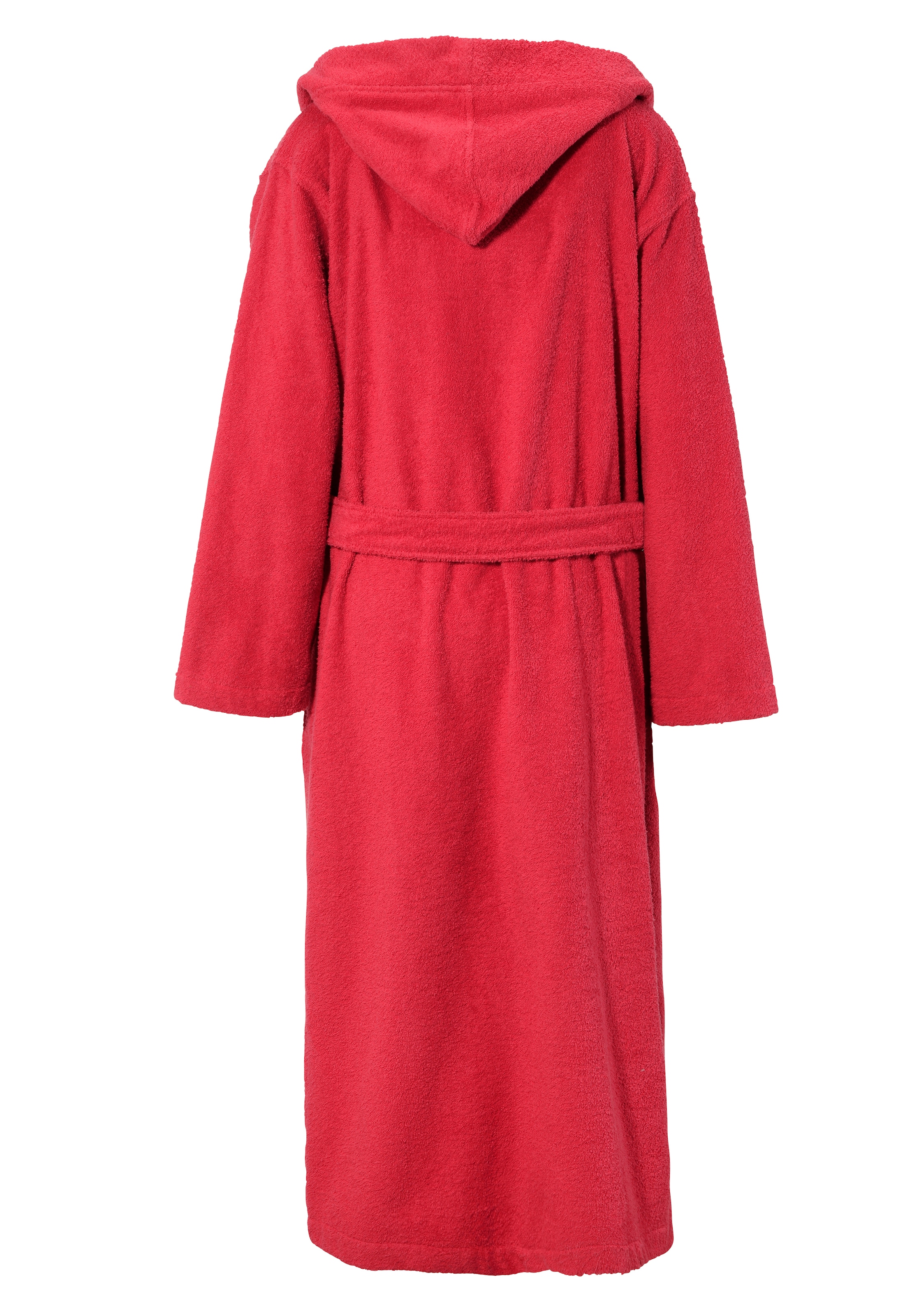 KangaROOS Unisex-Bademantel »Cassidy, für Damen & Herren, Standardlänge & Überlänge«, (1 St.), mit Taschen, Männer und Frauen, Baumwolle, Reise, Hotel, Sauna, S-3XL