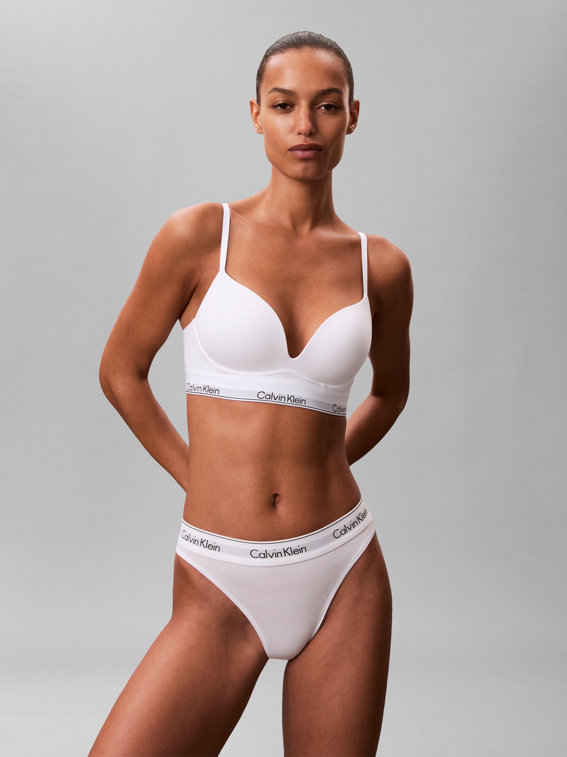 Calvin Klein Underwear Push-up-BH »PLUNGE PUSH UP« mit Logobund