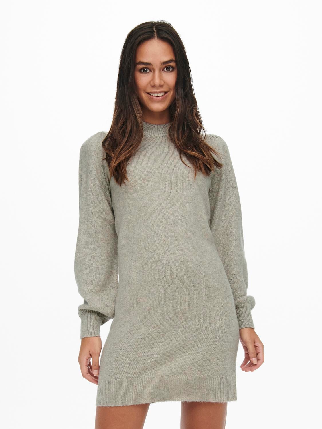 JDY Strickkleid "JDYRUE LIFE L/S HIGH NECK DRESS KNT NOOS"