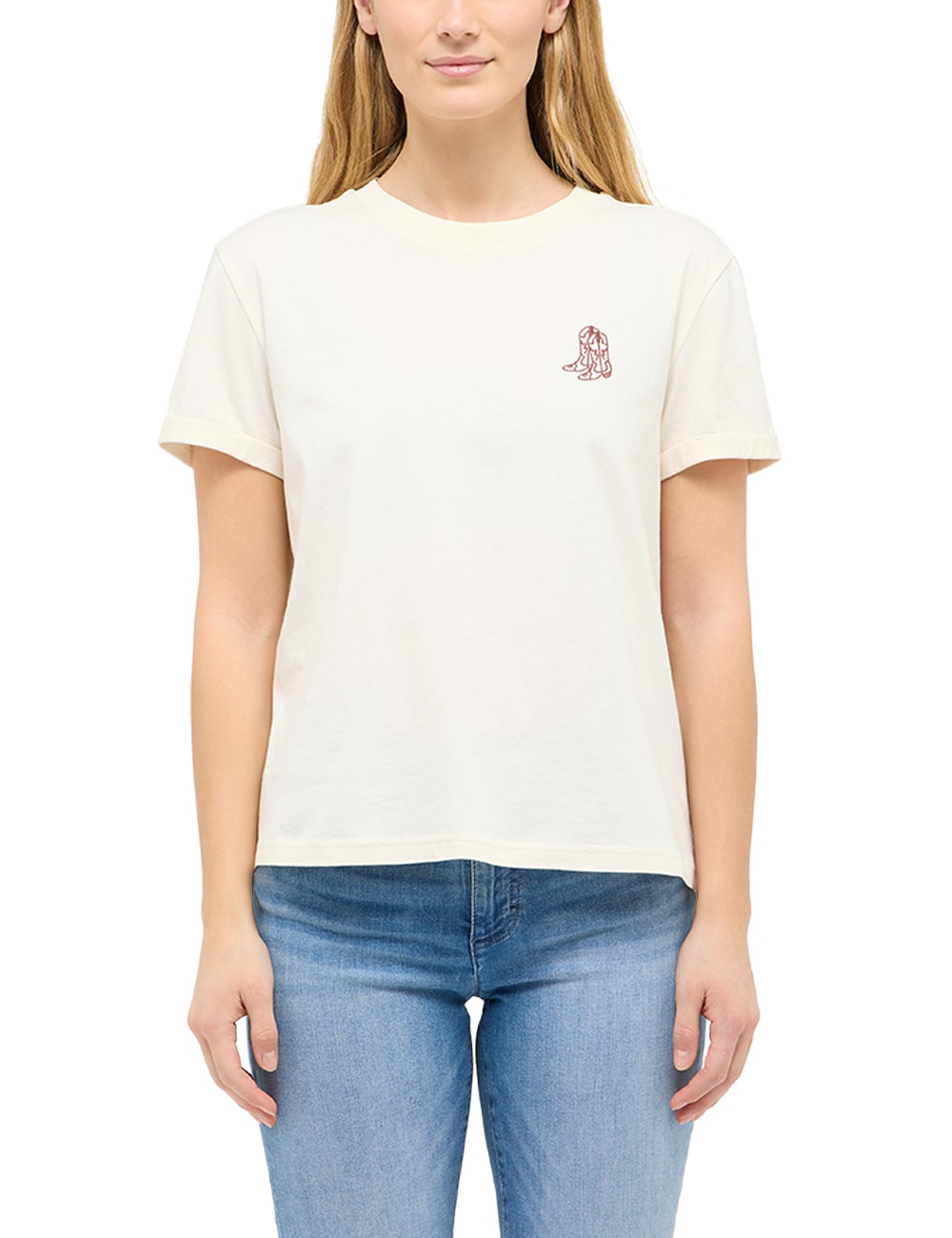 MUSTANG Kurzarmshirt "Damen Style Monroe"