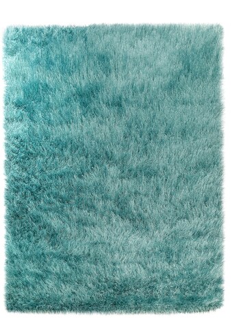 Leonique Hochflor-Teppich »Glamourova«, rechteckig, 75 mm Höhe, Uni Farben, mit sehr... kaufen