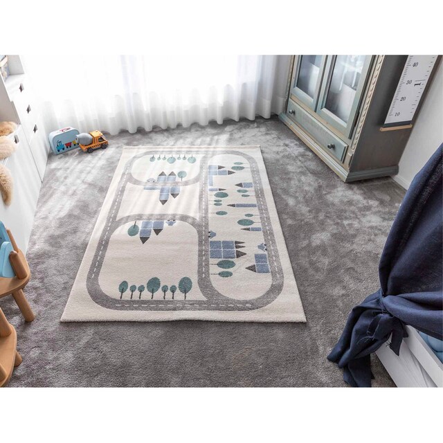 ✵ Primaflor-Ideen in Textil Kinderteppich »VILLA - Streets«, rechteckig,  Kurzflor, Strassen-Spiel-Teppich, Kinderzimmer günstig entdecken |  Jelmoli-Versand