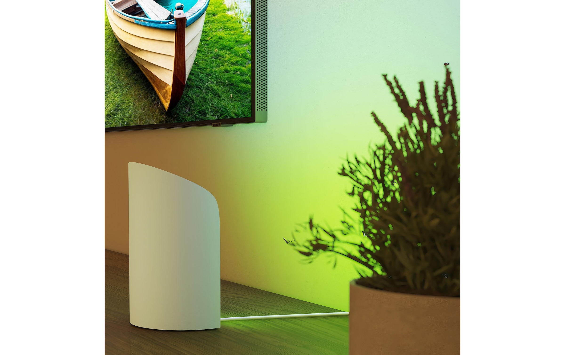 Philips Hue LED Tischleuchte »Play Wallwasher duo«, 2 flammig