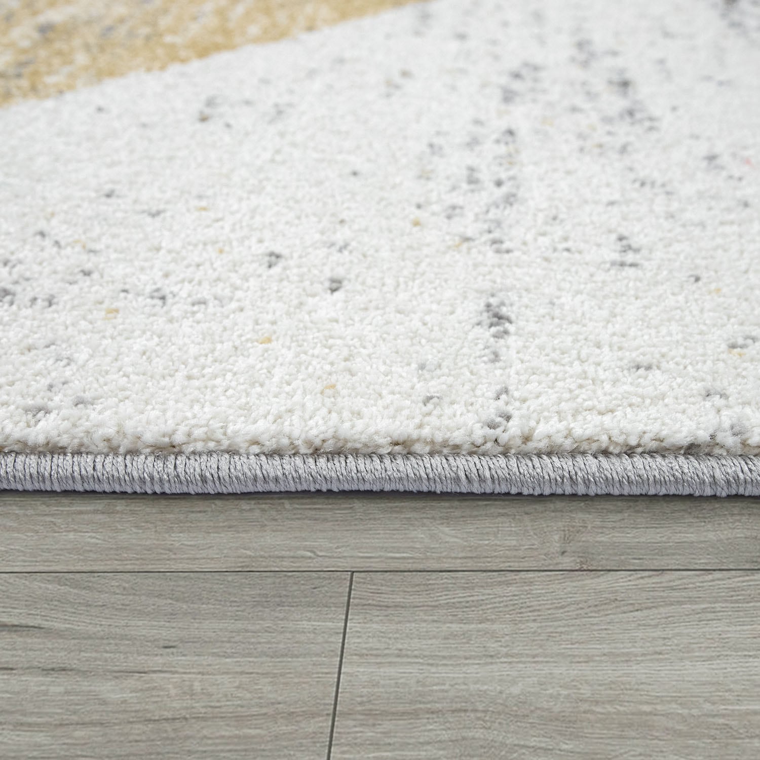 Paco Home Teppich »Mero 102«, rechteckig, 16 mm Höhe, Kurzflor, modernes Design, Pastell-Farben, Used-Optik