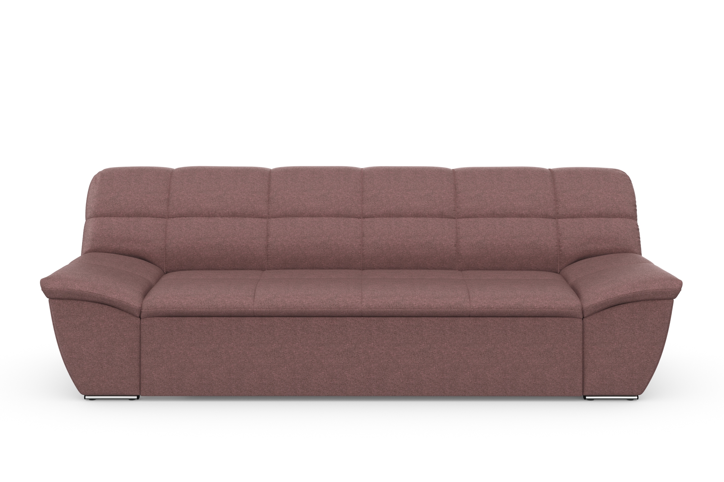 DOMO collection 3-Sitzer »Splash, moderne Steppung im Sitz und Rücken, komfortabel,«, flache Armlehnen zum Entspannen
