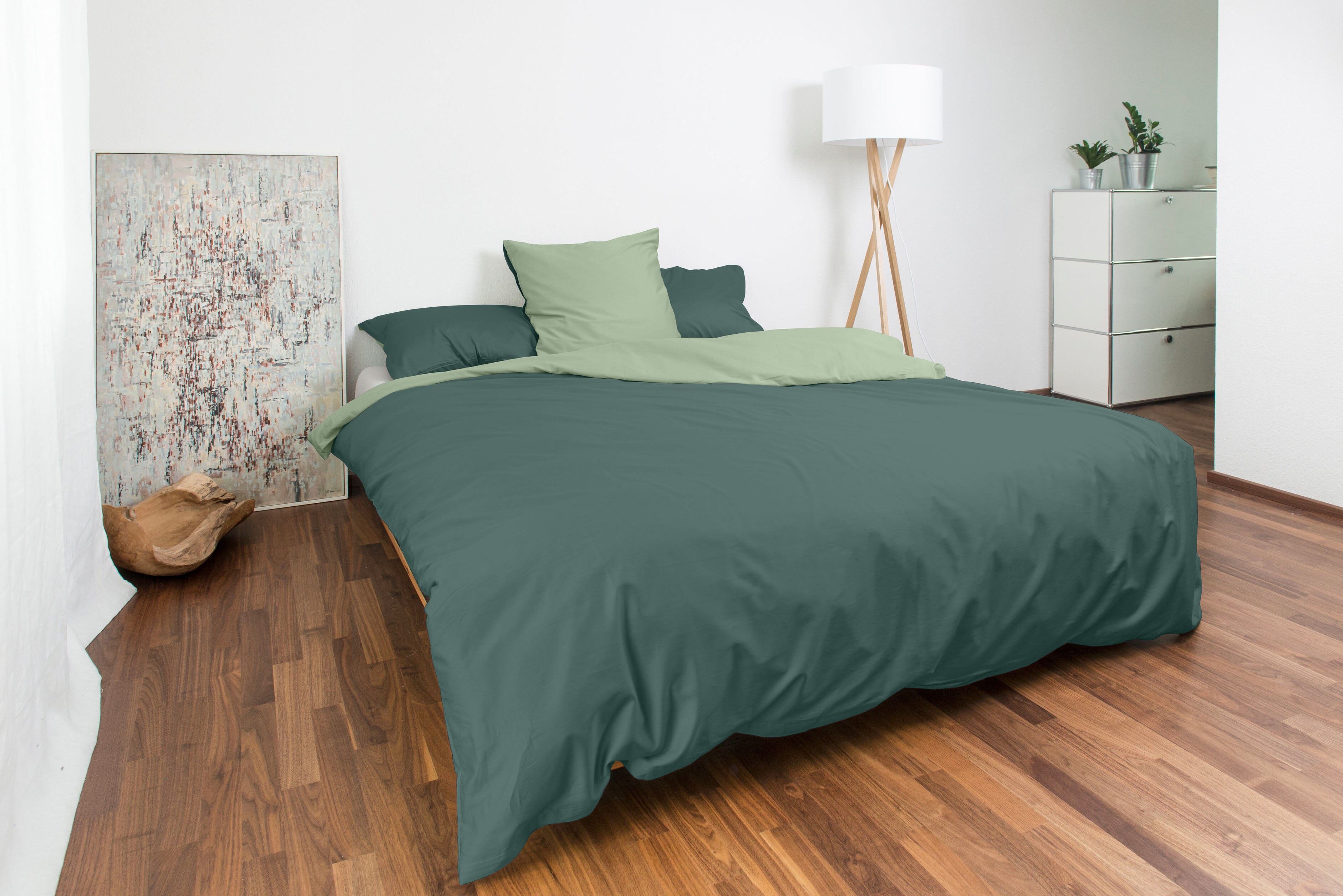 Nobilium Kissenbezug "Double-Face" verdeckter Reissverschluss