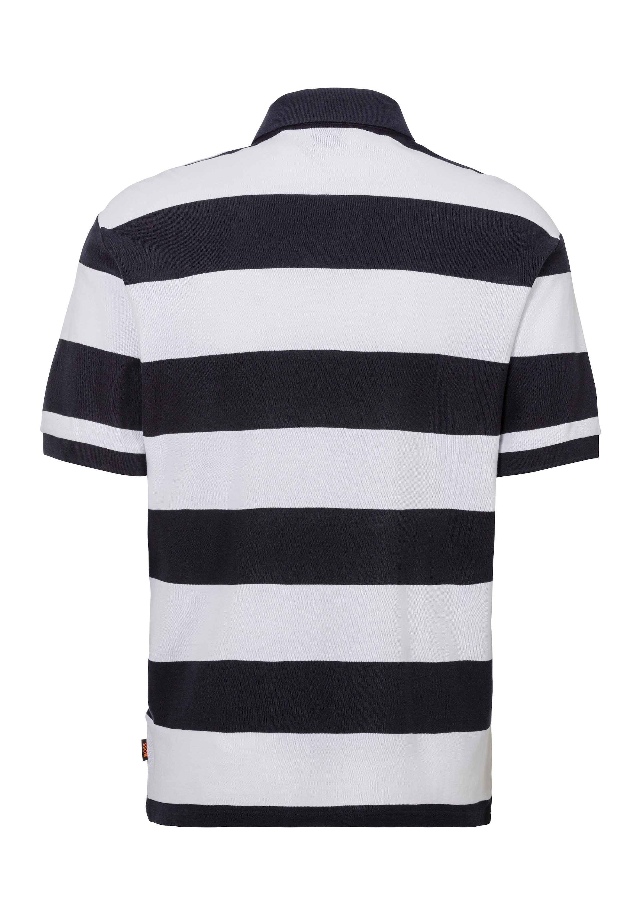 BOSS ORANGE Poloshirt »PalesStripe«, mit Markenlabel