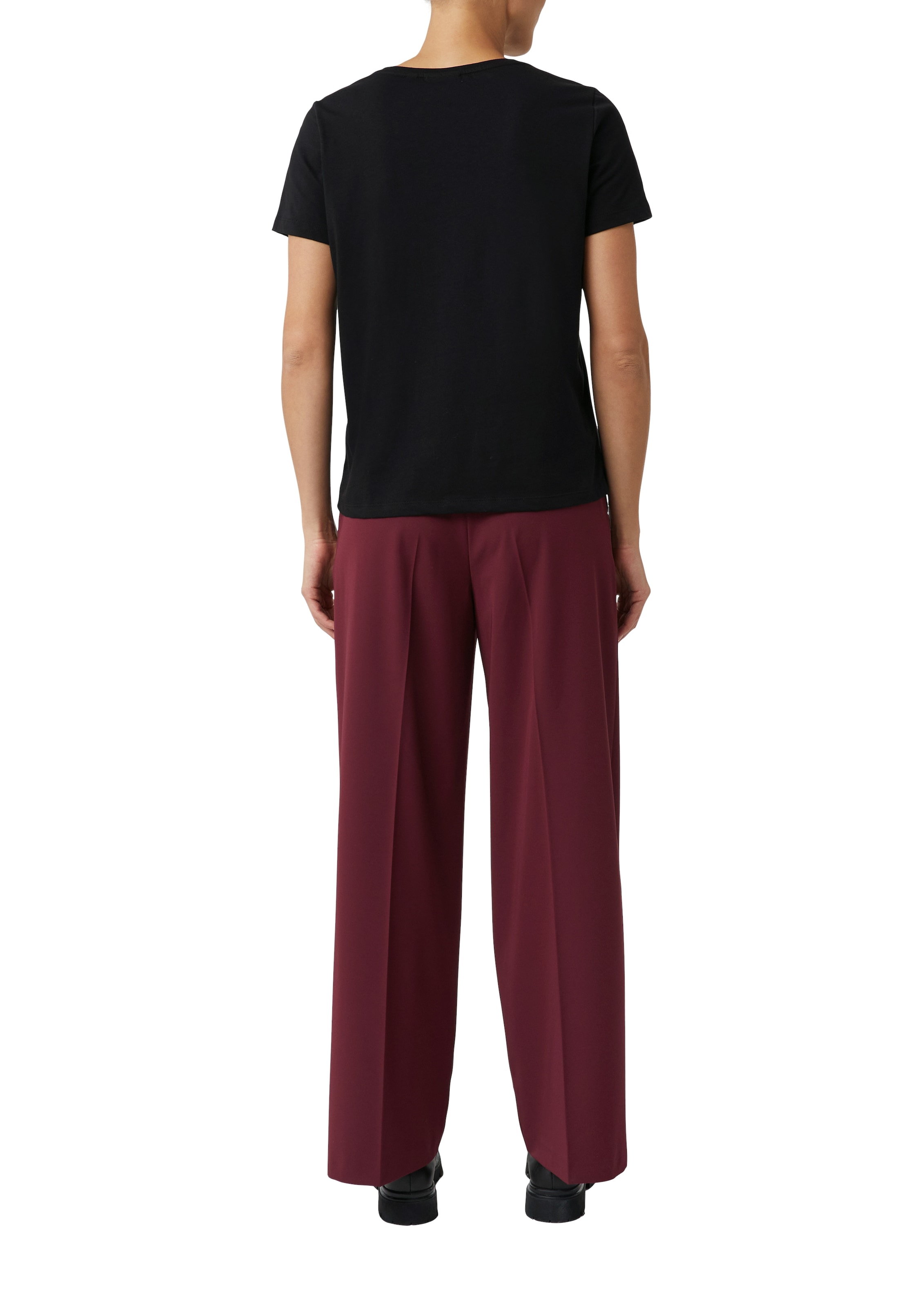 comma casual identity T-Shirt, mit Rundhalsausschnitt, Regular Fit