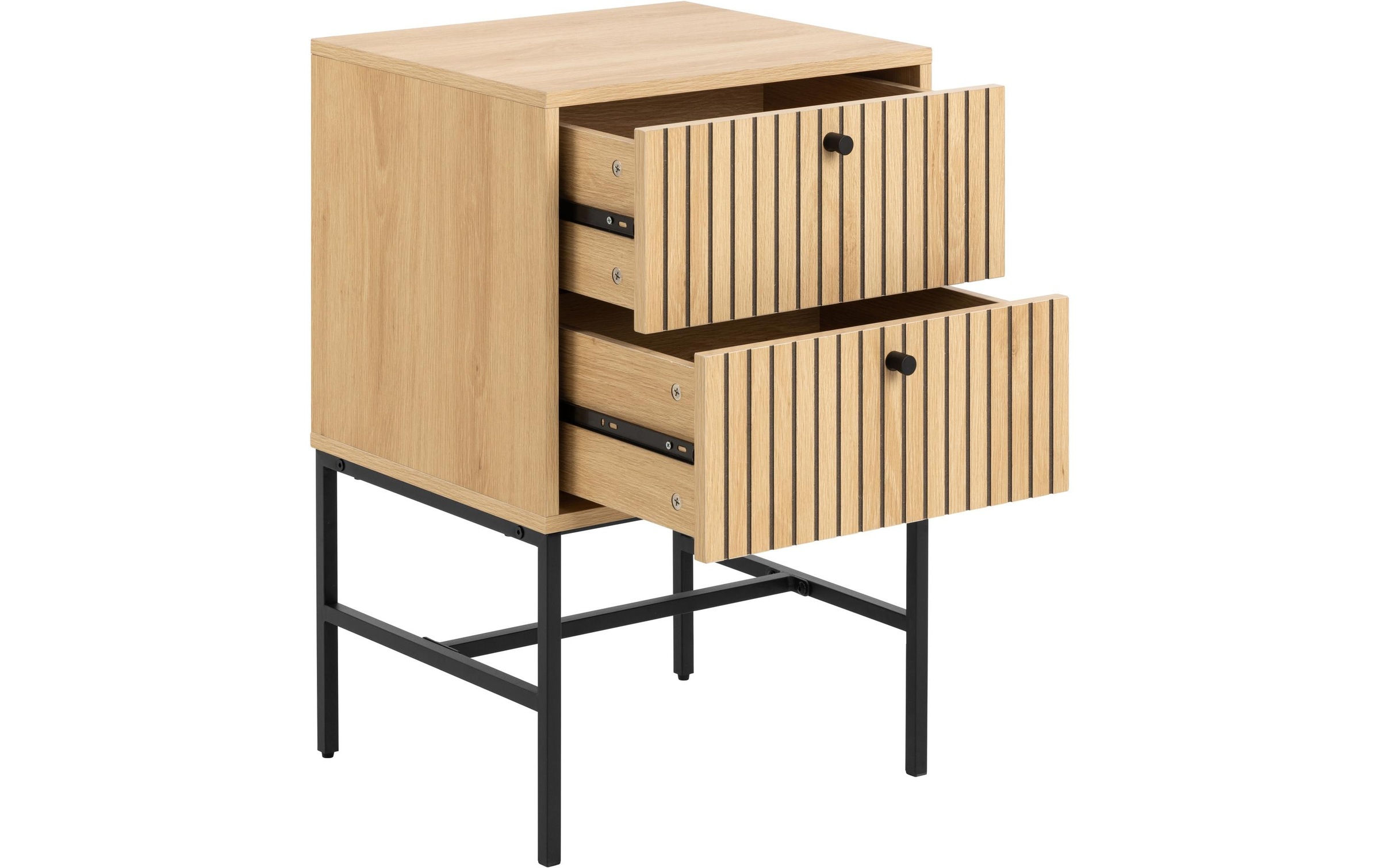AC Design Nachttisch »Albany 45.6 x 70 cm, Braun«
