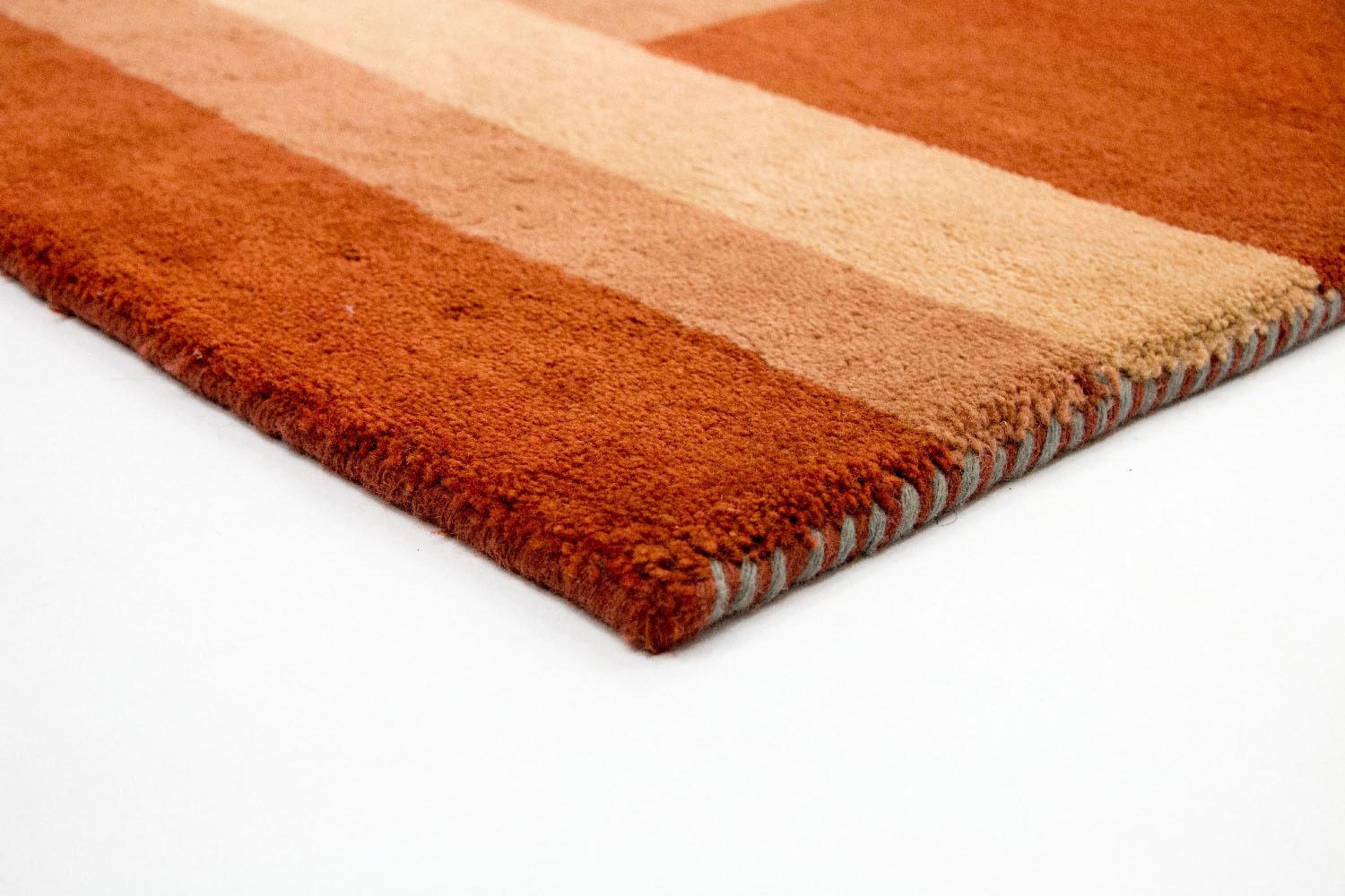 morgenland Wollteppich »Gabbeh Jelmoli-Versand mehrfarbig«, Teppich online handgeknüpft bestellen handgeknüpft rechteckig, 