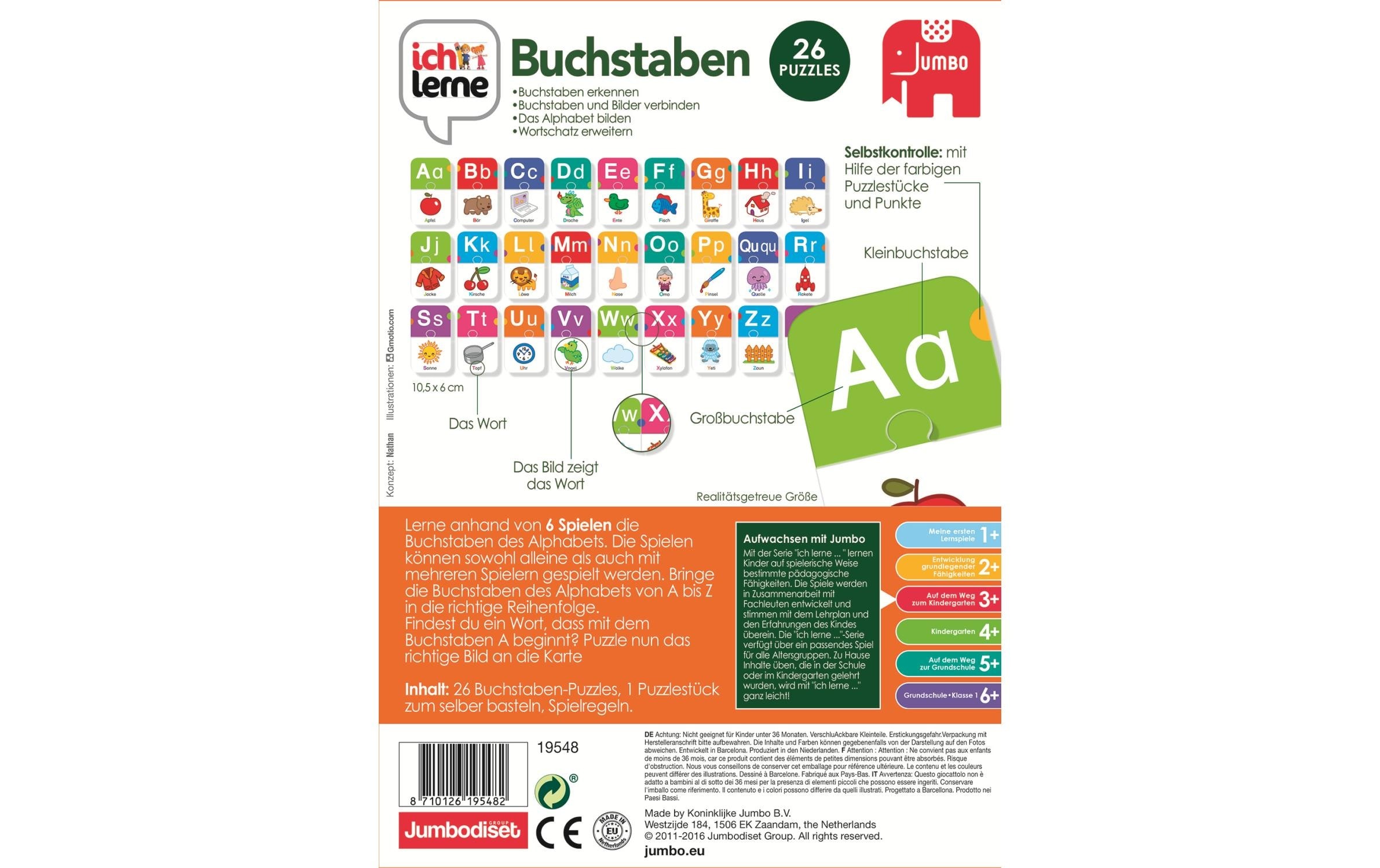 Spiel »Jumbo Ich lerne Buchstaben«