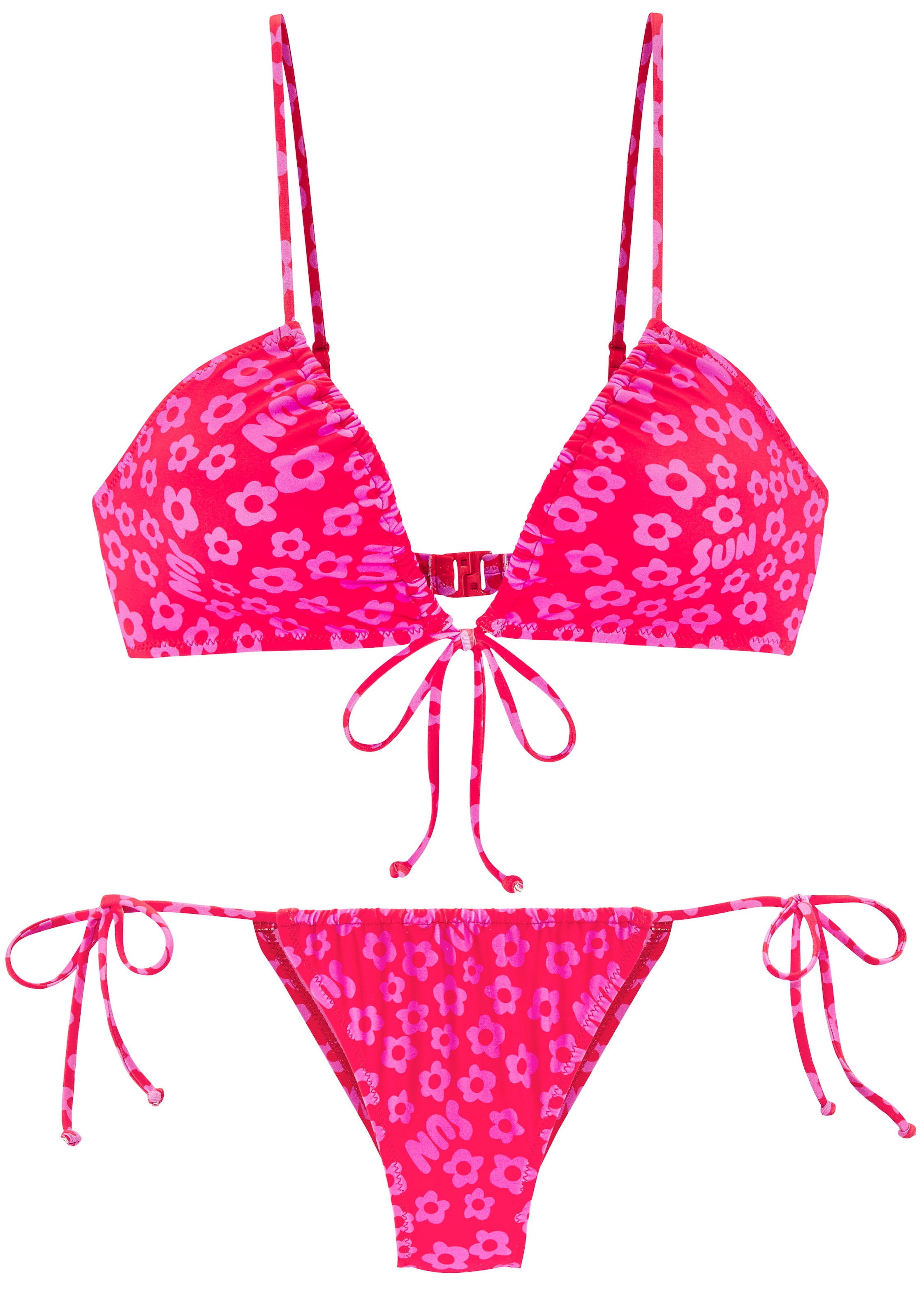 Buffalo Triangel-Bikini, mit Binde-Detail vorne