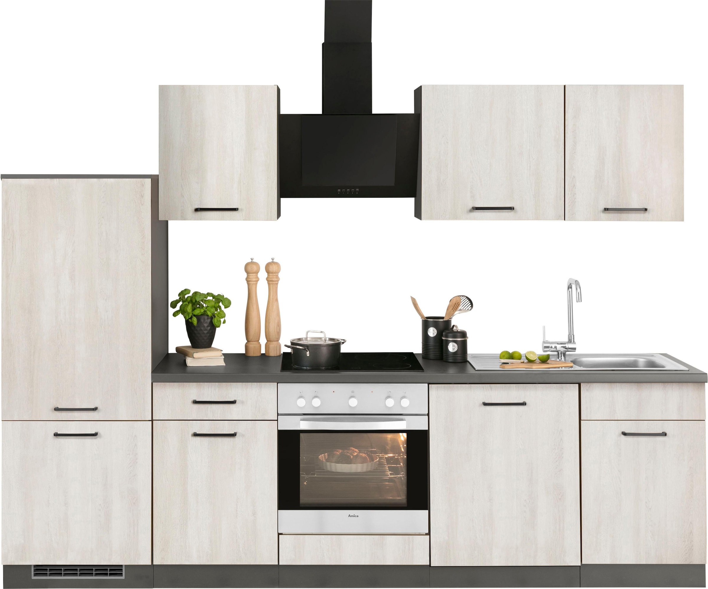 wiho Küchen Küchenzeile »Esbo«, ohne E-Geräte, Breite 280 cm bestellen im  Jelmoli-Online Shop