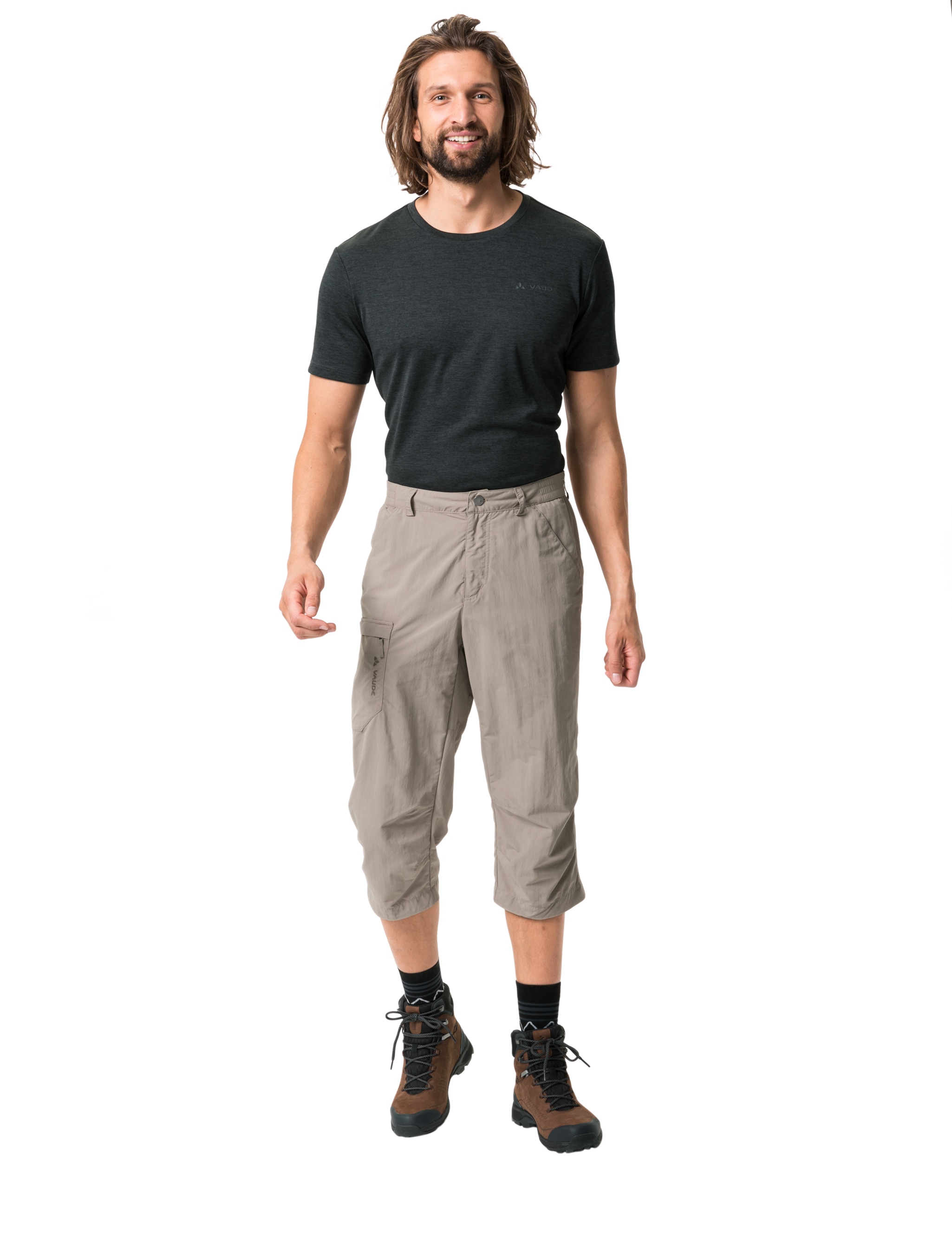 VAUDE 3/4-Hose »MEN'S FARLEY CAPRI PANTS II«, mit Reissverschlusstaschen