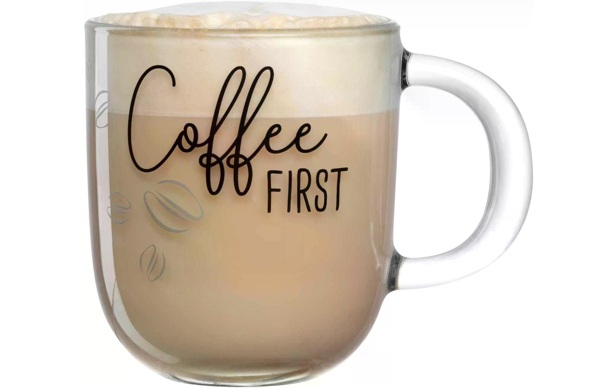 LEONARDO Tasse »Ufficio Coffee First 400 ml, 4 Stück«, (1 tlg.)