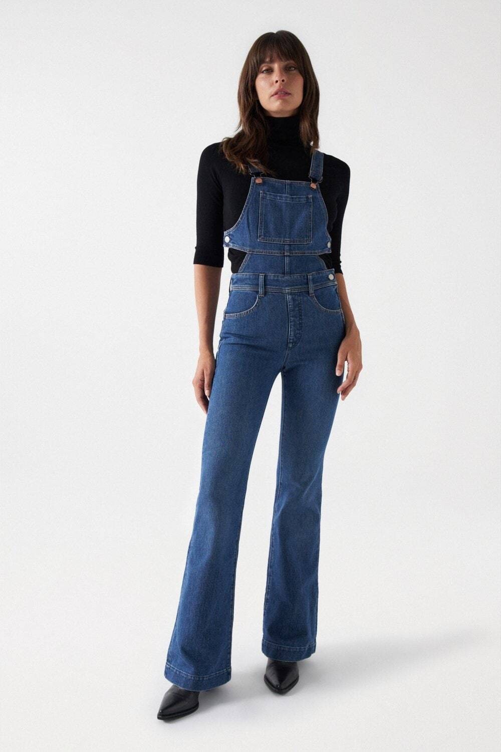 Salsa Jumpsuit »Salsa Jeans Overall Overall Glamour Flare«