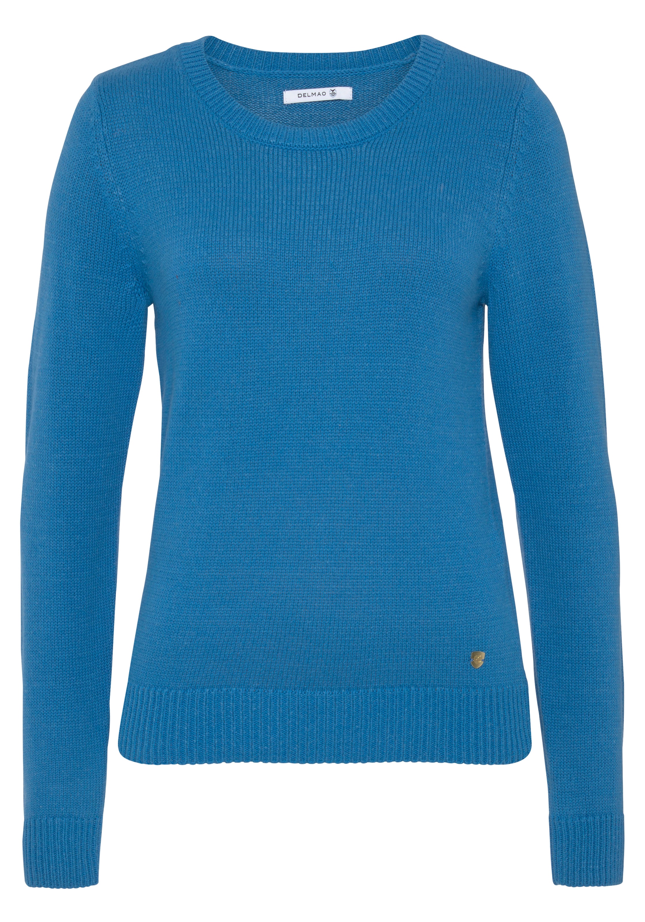 online | MARKE! Pullover passender Jelmoli-Versand Rundhalspullover, Mütze DELMAO - NEUE + Mütze), kaufen (Set, 2 mit tlg.,