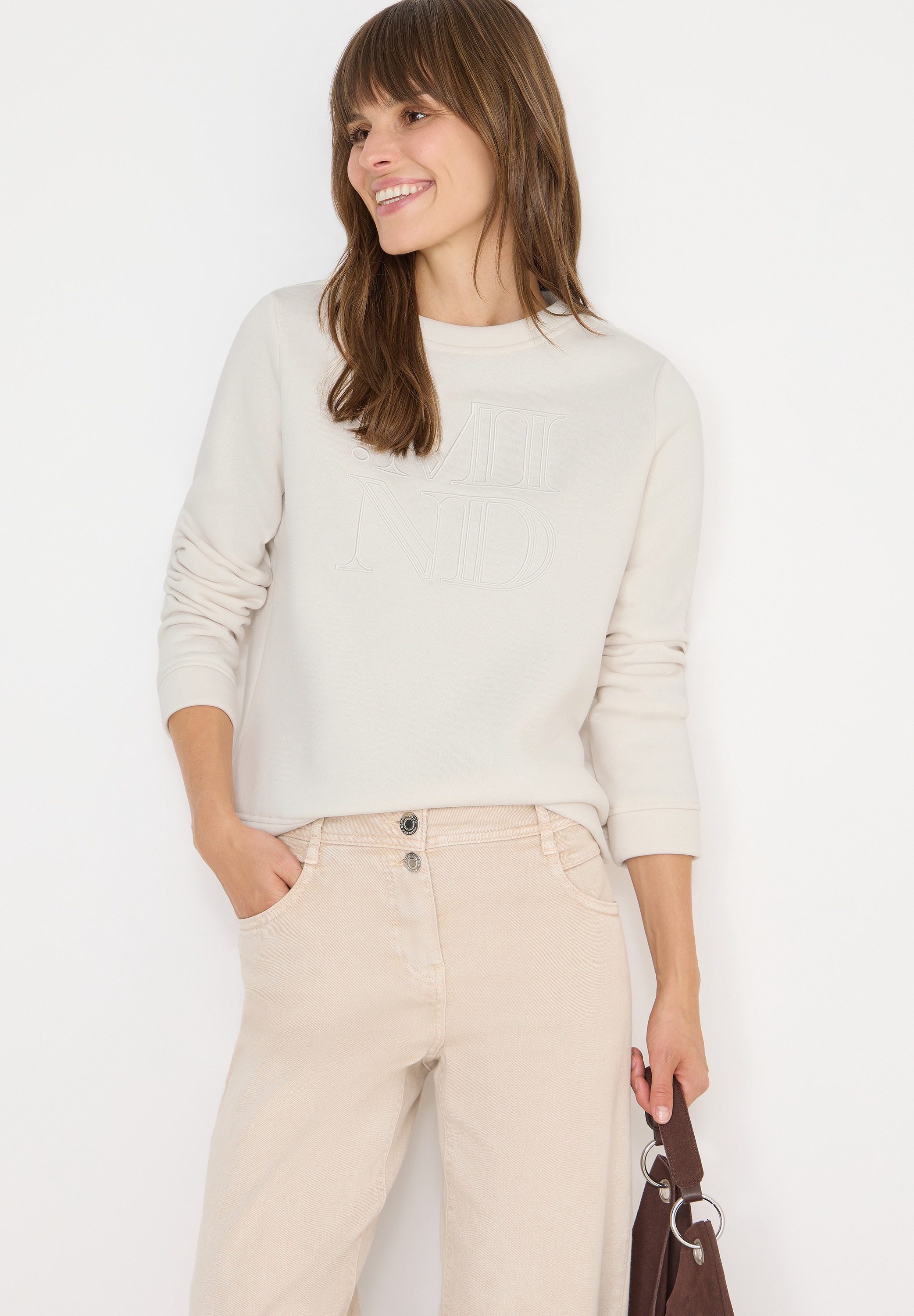Cecil Sweatshirt, mit Stickerei