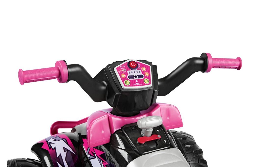 Tretfahrzeug »PegPerego Quad Corral T-Rex 330W 12 V Pink«