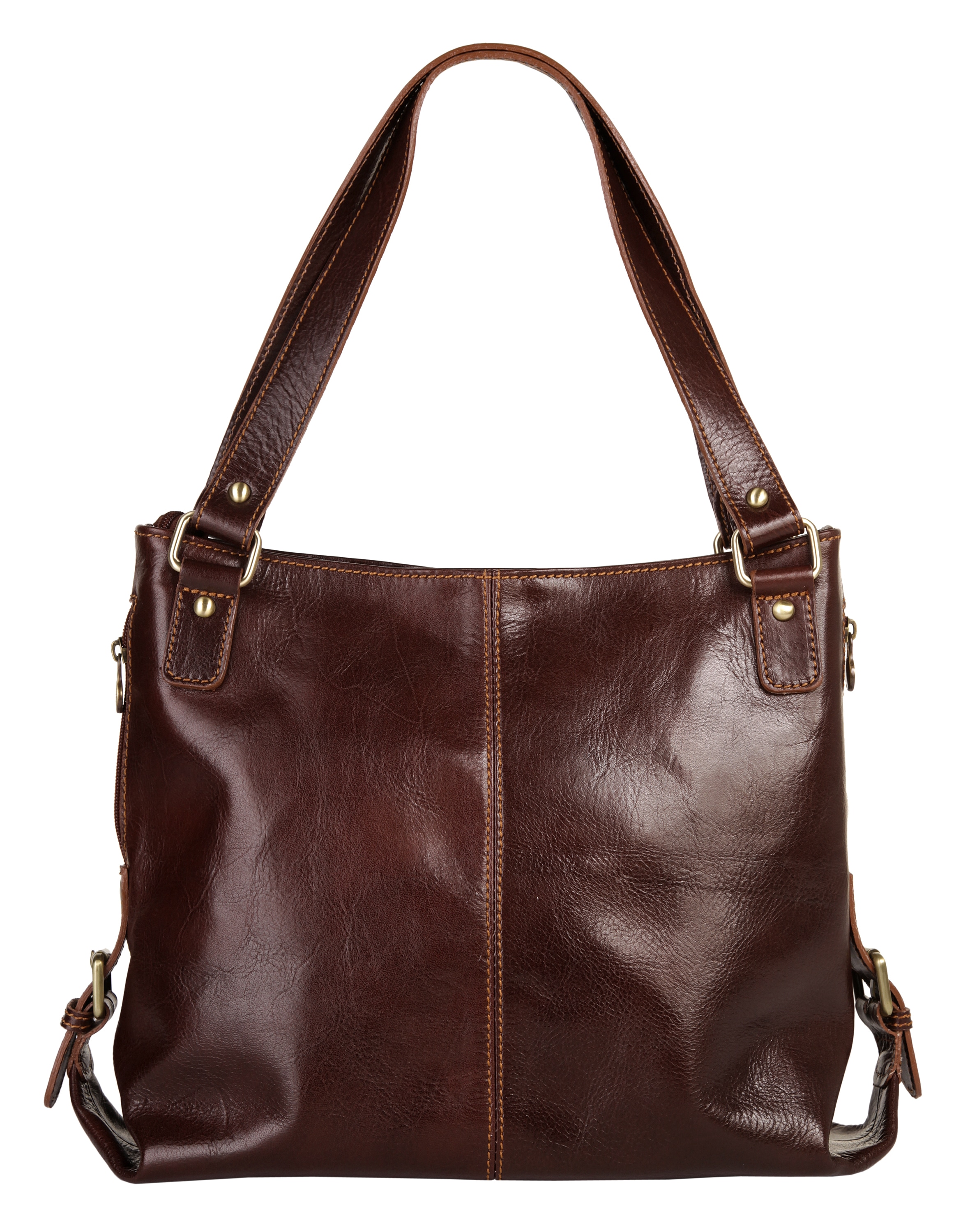 Piké Shopper echt Leder, Made in Italy