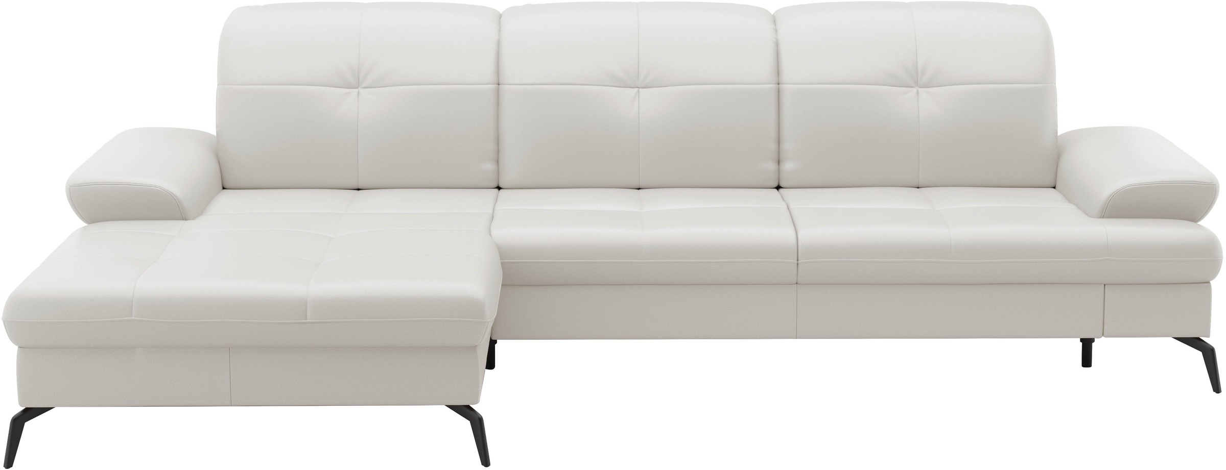 sit&more Ecksofa »Amica, L-Form, inkl. Sitztiefenverstellung & Armteilverstellung«, wahlweise mit Bettfunktion, Bettkasten und Kopfteilverstellung