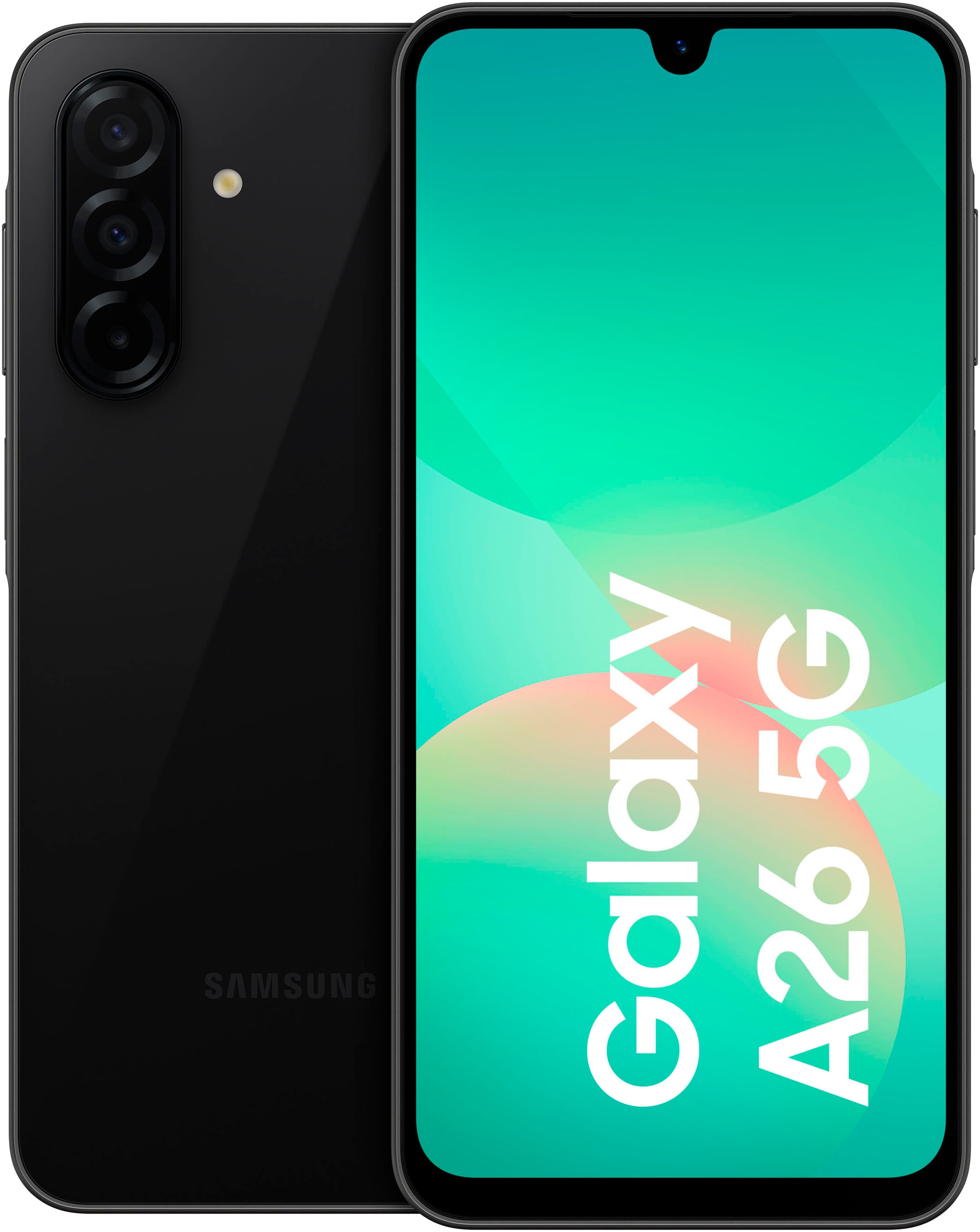 Samsung Smartphone "Galaxy-A26 5G - 128GB" schwarz