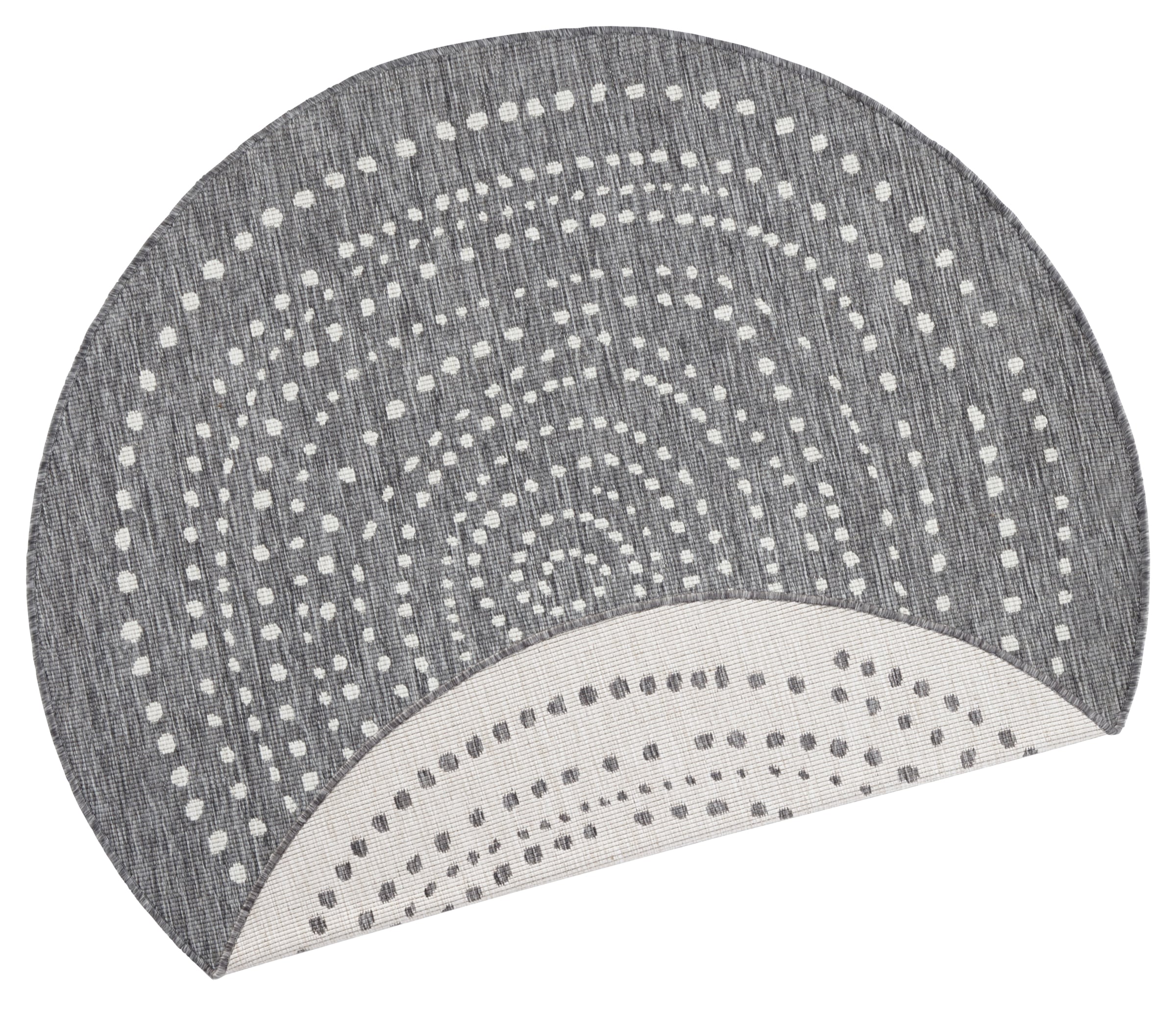 HANSE Home Teppich »Bali Wendeteppich«, rund, 5 mm Höhe, In-& Outdoor, Wetterfest, Balkon, Garten, Wohnzimmer, Wasserfest