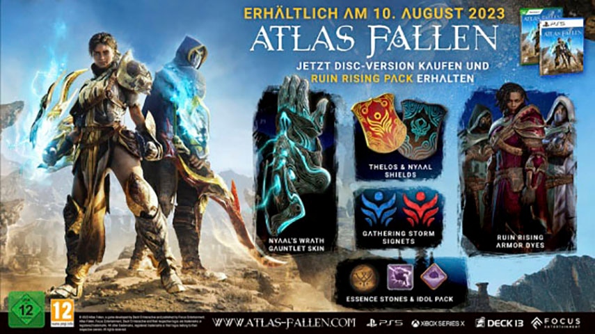 Focus Spielesoftware »Atlas Fallen«, Xbox Series X
