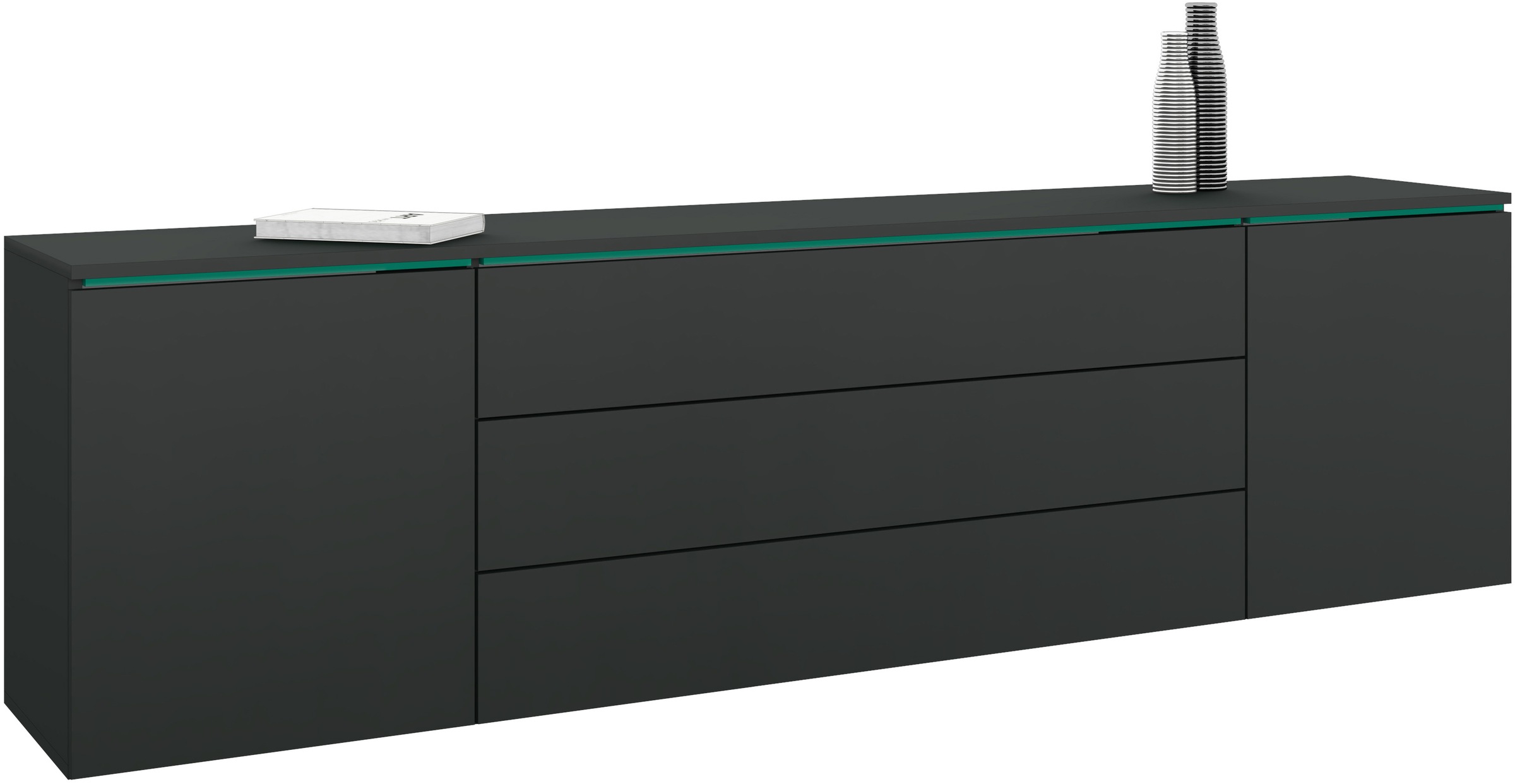 borchardt Möbel Lowboard "San Diego" Breite 200 cm