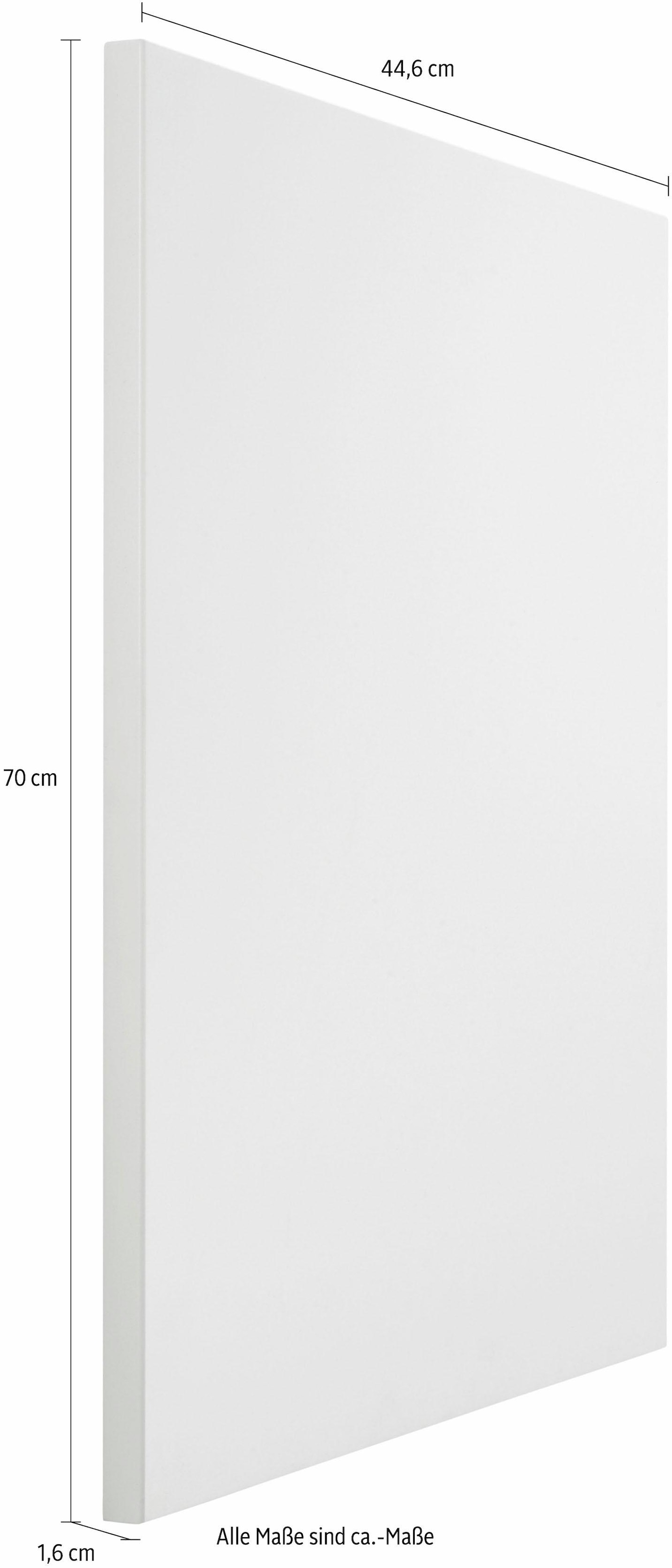 KOCHSTATION Frontblende »KS-Cara«, Tür für vollintegrierbaren Geschirrspüler 45 cm
