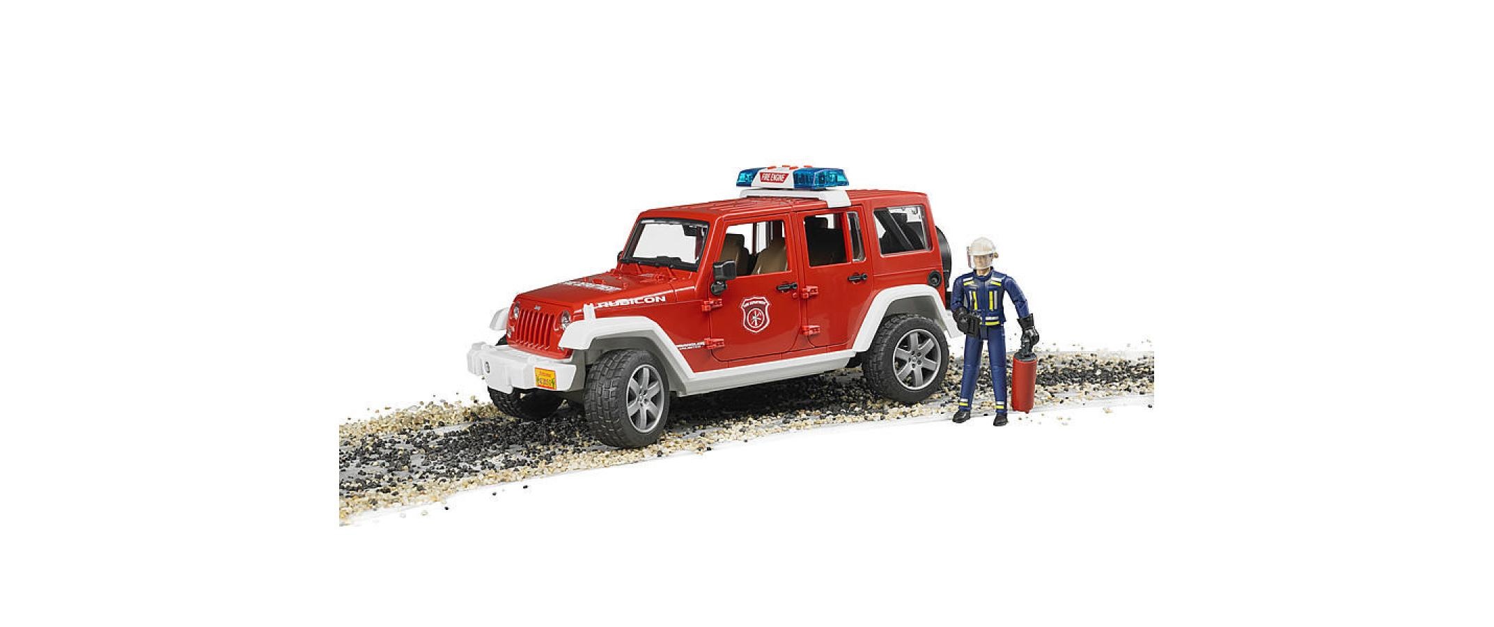 Bruder® Spielzeug-Feuerwehr »Jeep Wrangler Unlimited Feuerwehr«